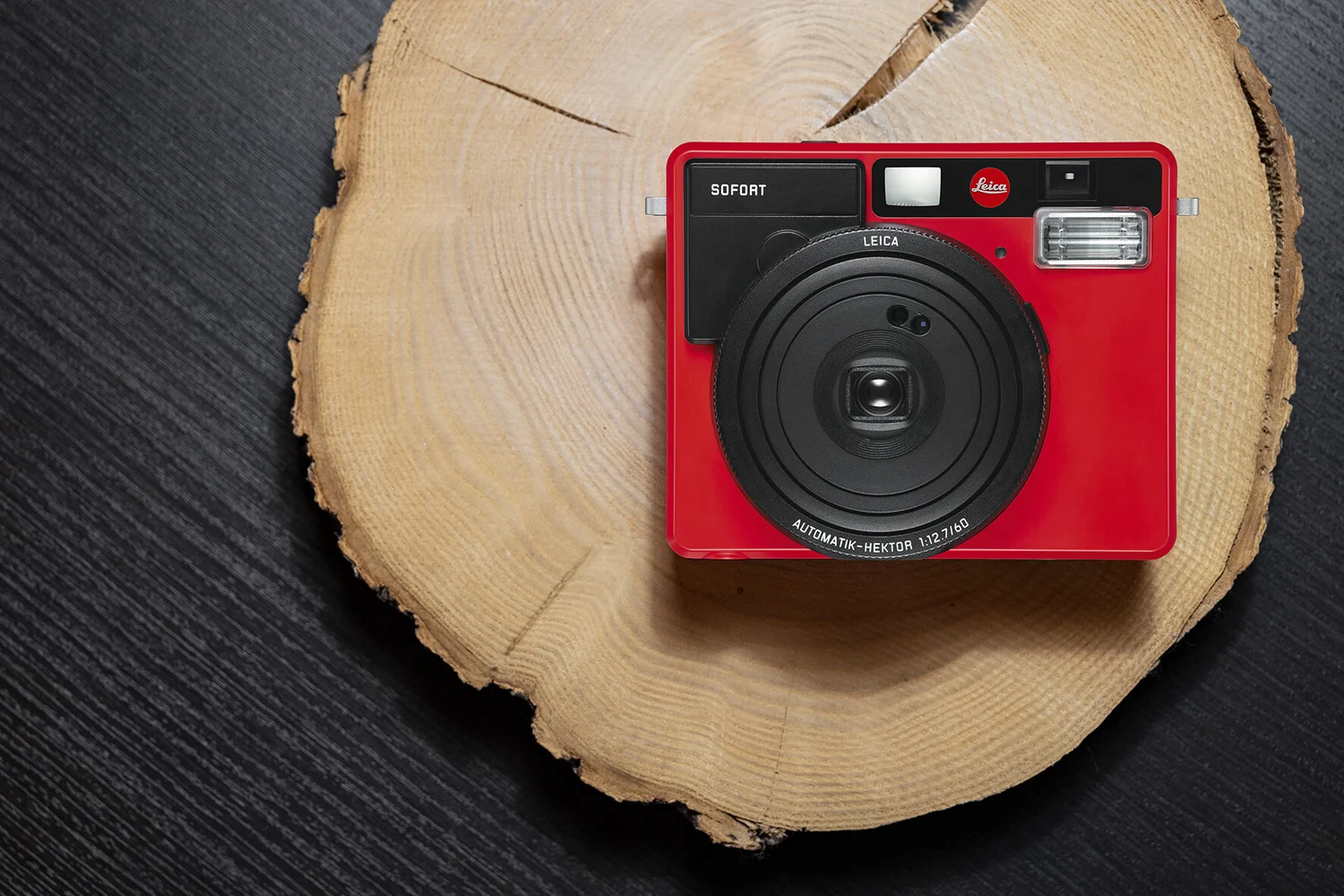 Appareil Photo Instantané Leica Sofort – Rouge, Ouvert Mais Jamais Utilisé