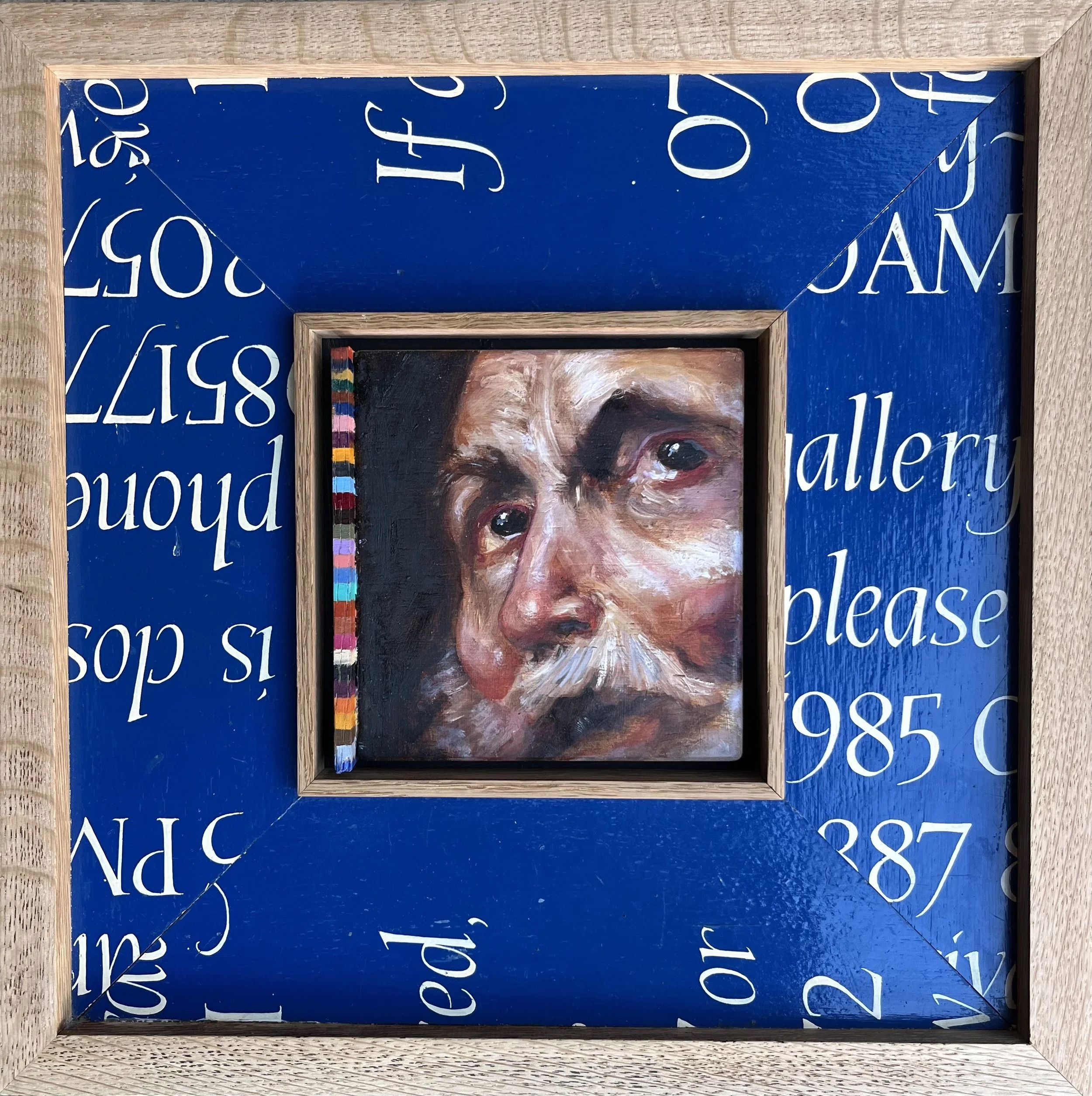 Old Man Sign (After Ribera)