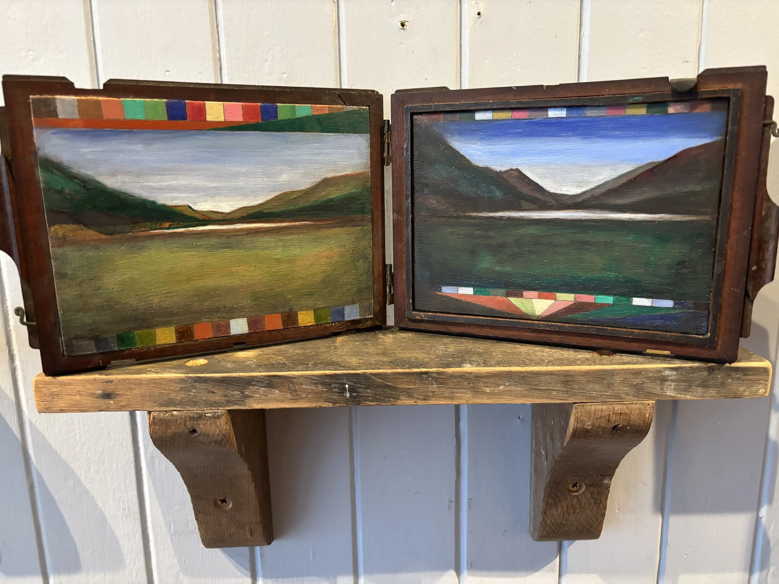 Landscape Panels with palette I