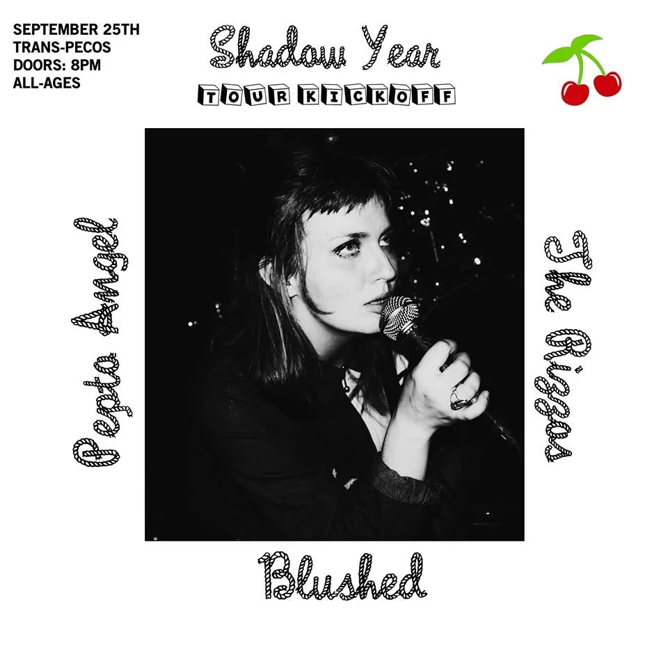 Before they sail away Shadow Year is joining forces with some sweet peas. Come say adios. /SHADOW YEAR https://shadowyear.bandcamp.com/releases //BLUSHED (Philly) https://blushedband.bandcamp.com/ //THE RIZZOS https://therizzos.bandcamp.com/ ////PEPTO G (aka pepto angel) 9/25 @ Transpecos 915 Wyckoff Ave, Ridgewood, NY 11385 10$ Cover Doors at 8