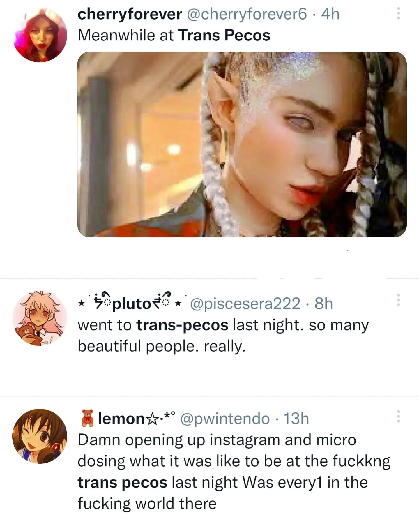 CALENDAR — transpecos