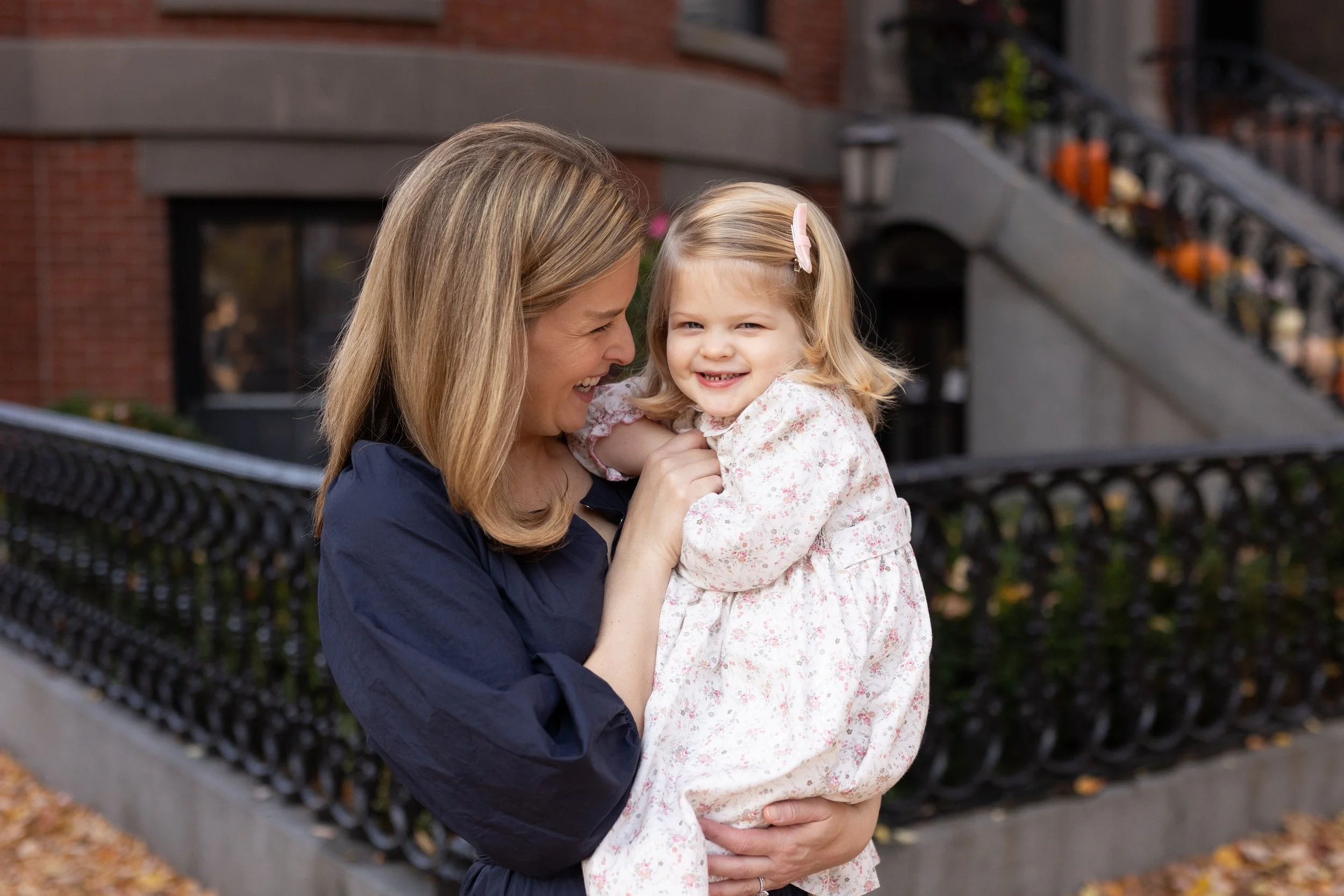 Fall Mini Sessions in Boston's South End: Perfect for Capturing the Season | Boston Family Photographer