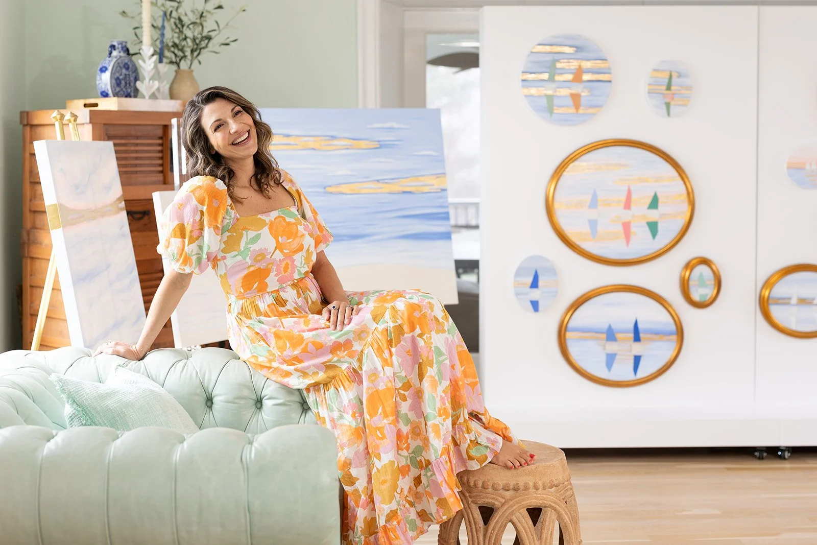 Brand Spotlight: Creative Personal Branding with Coastal Artist Nikki Storer | Boston Brand Photographer