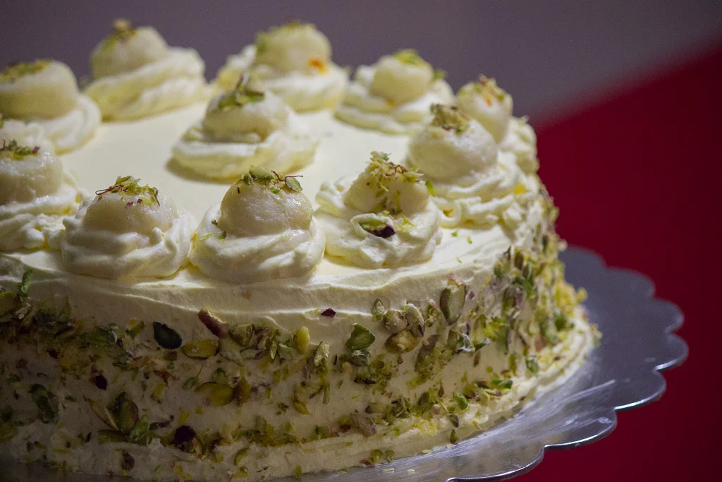 Rasmalai Cake