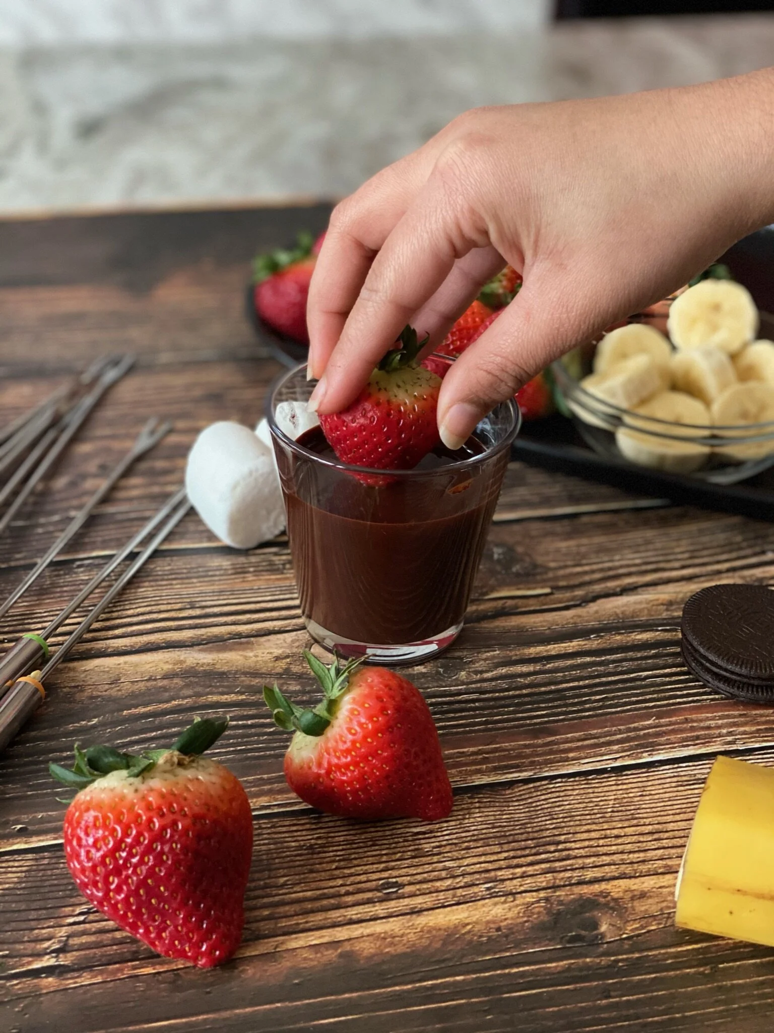 Chocolate Fondue in instant pot — Fork n Scissors