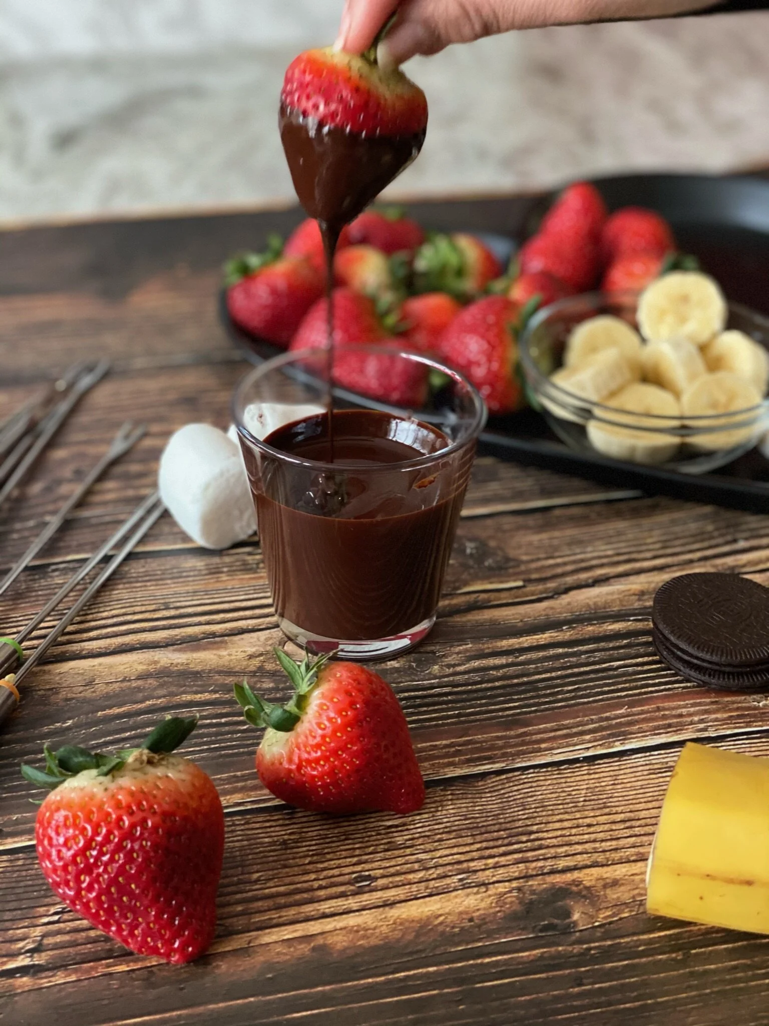 Chocolate Fondue in instant pot — Fork n Scissors