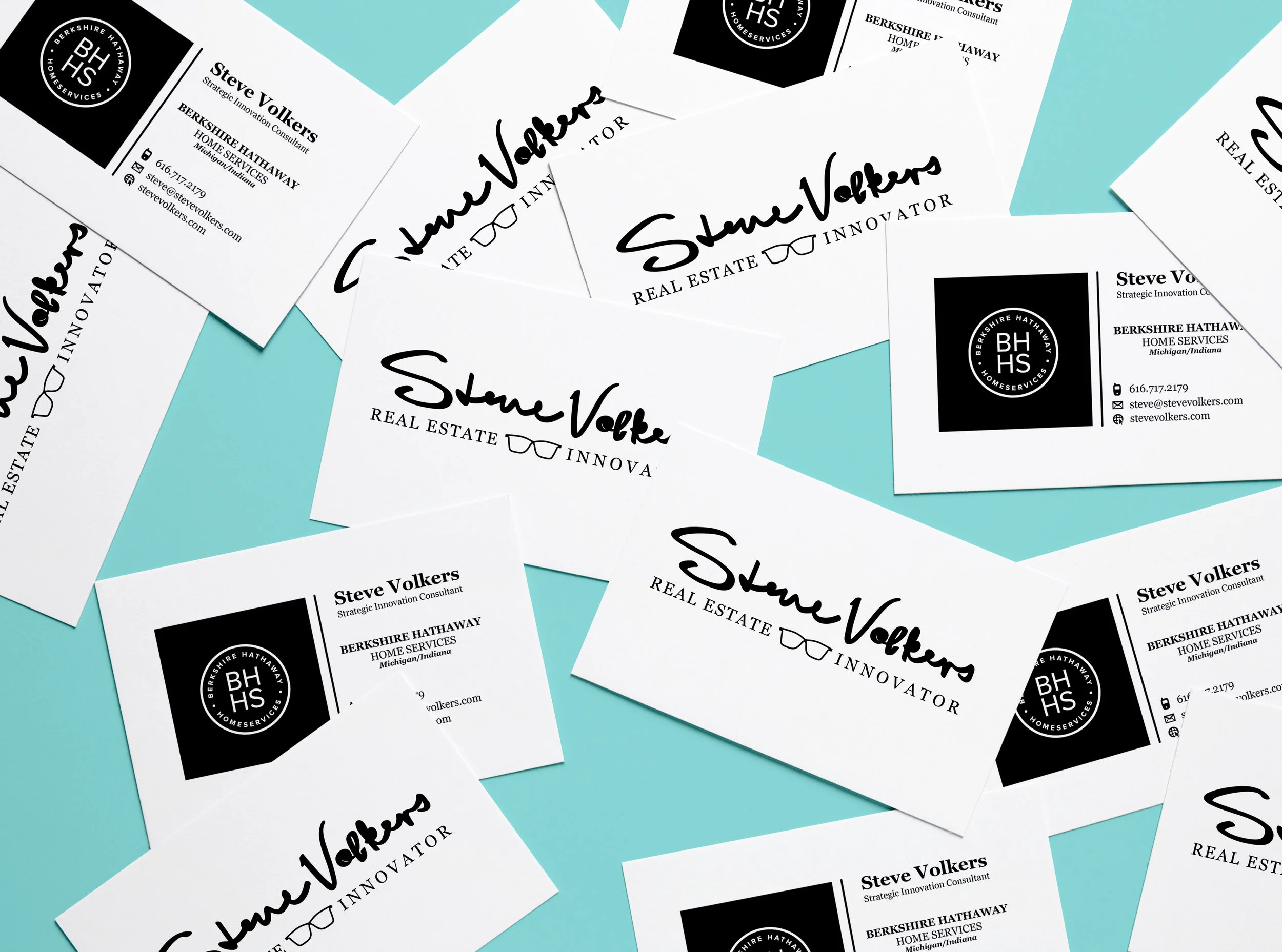 Steve Volkers Logo Development