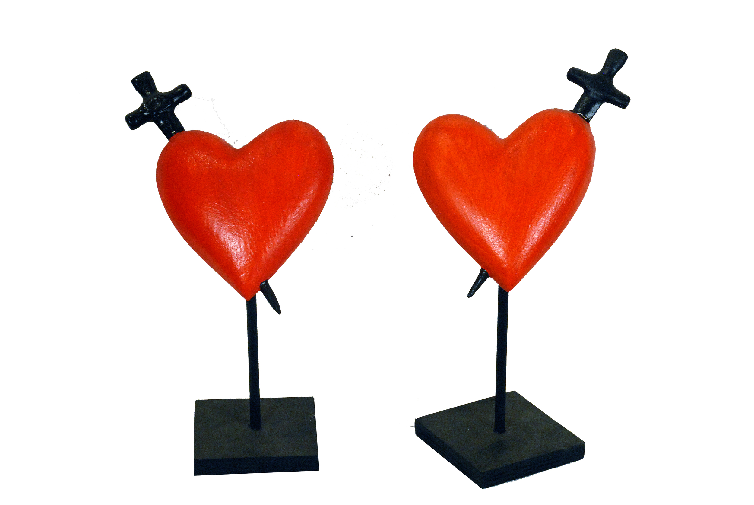 Hearts with Daggers $110 each