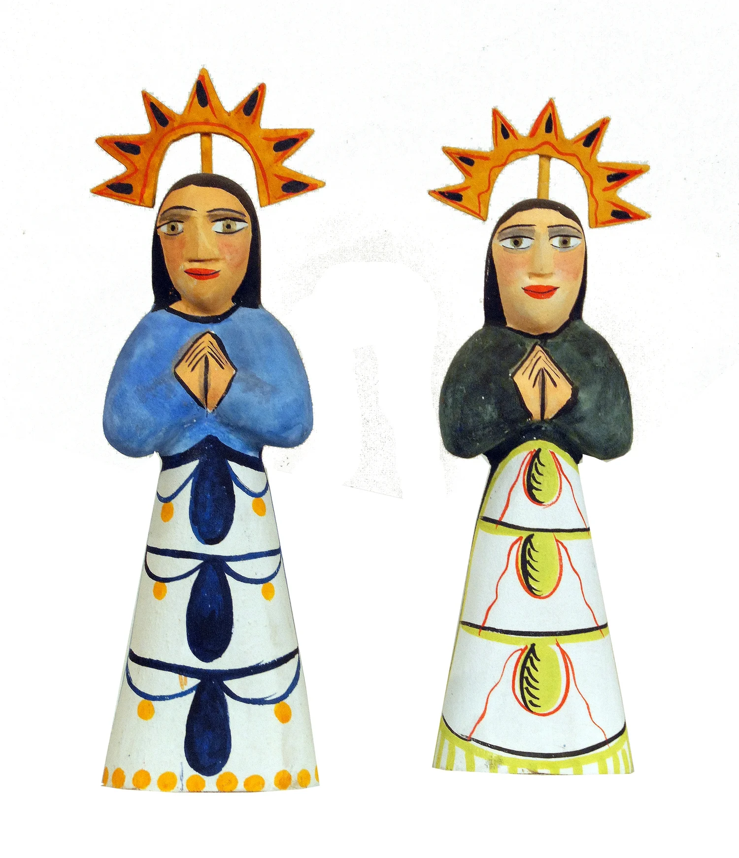 Ladies with Crown "Madonna of the Universe" & "Madonna of the Garden" $200 each
