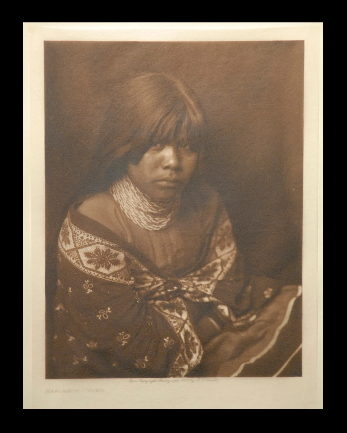 "Hapohach-Yuma" 1907 Vol.2 Tissue Print Vintage Photogravure