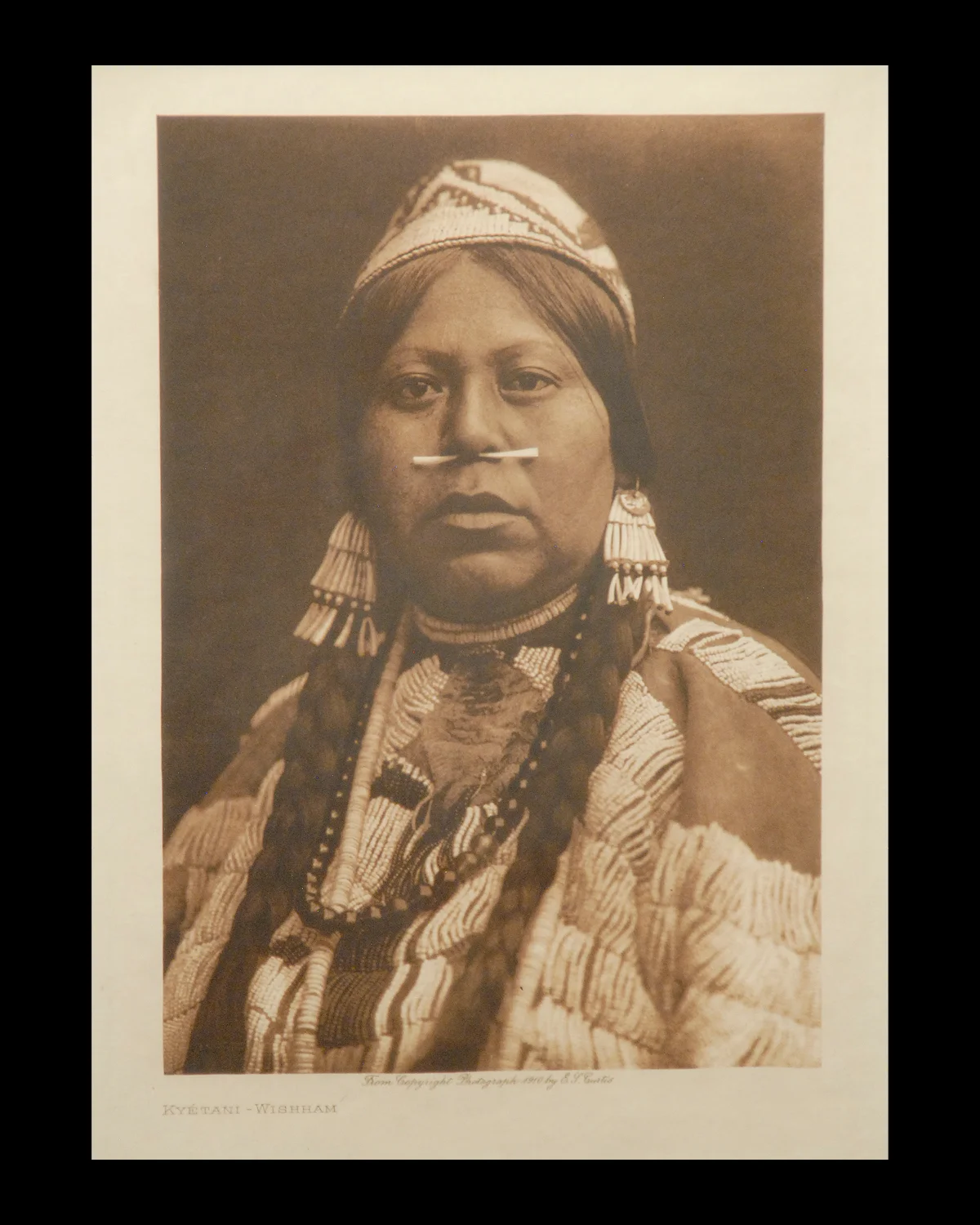 "Kyetani-Wishham" 1910 Vol.8 Van Gelder Print, Vintage Photogravure