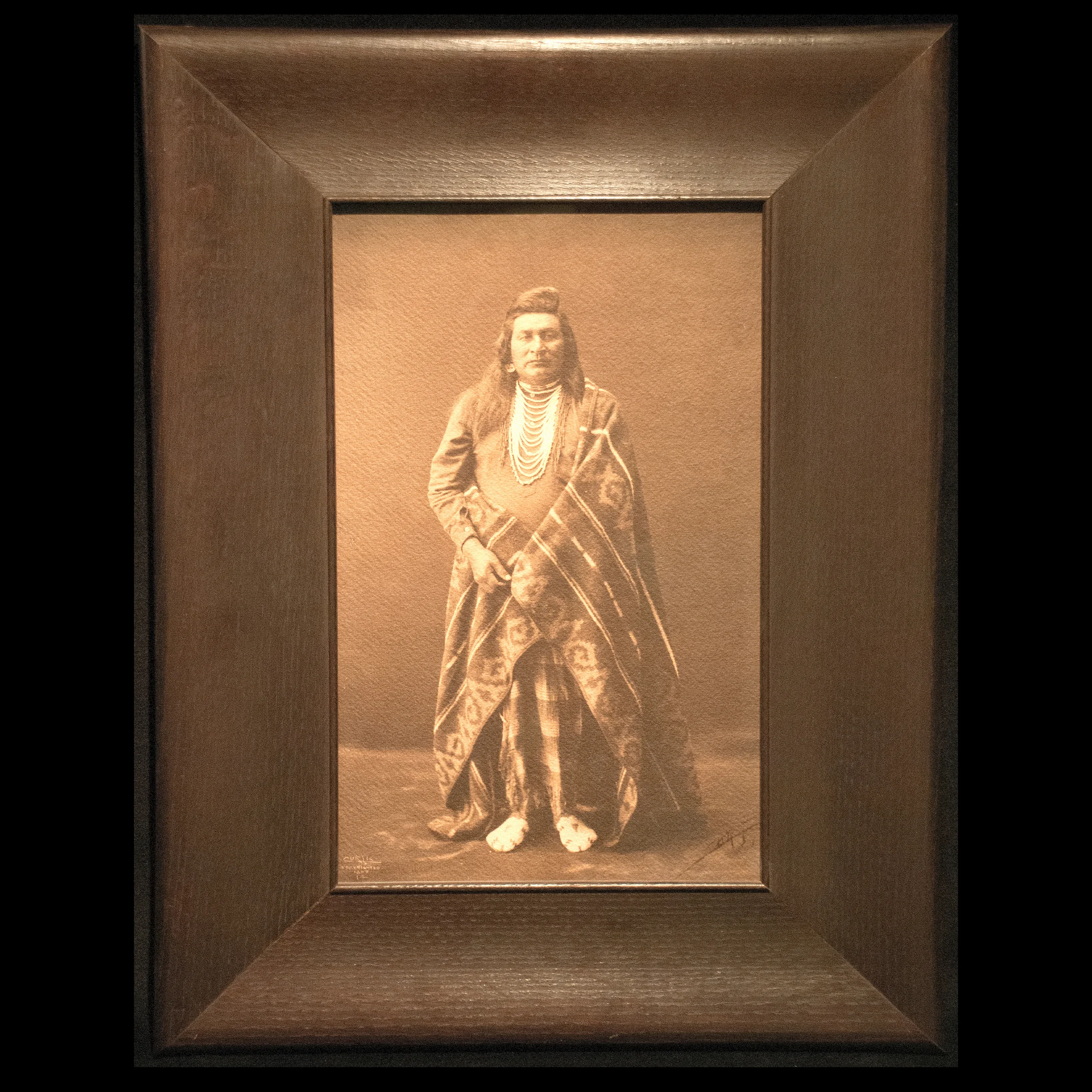 "Nez Perce Man" Platinum Print
