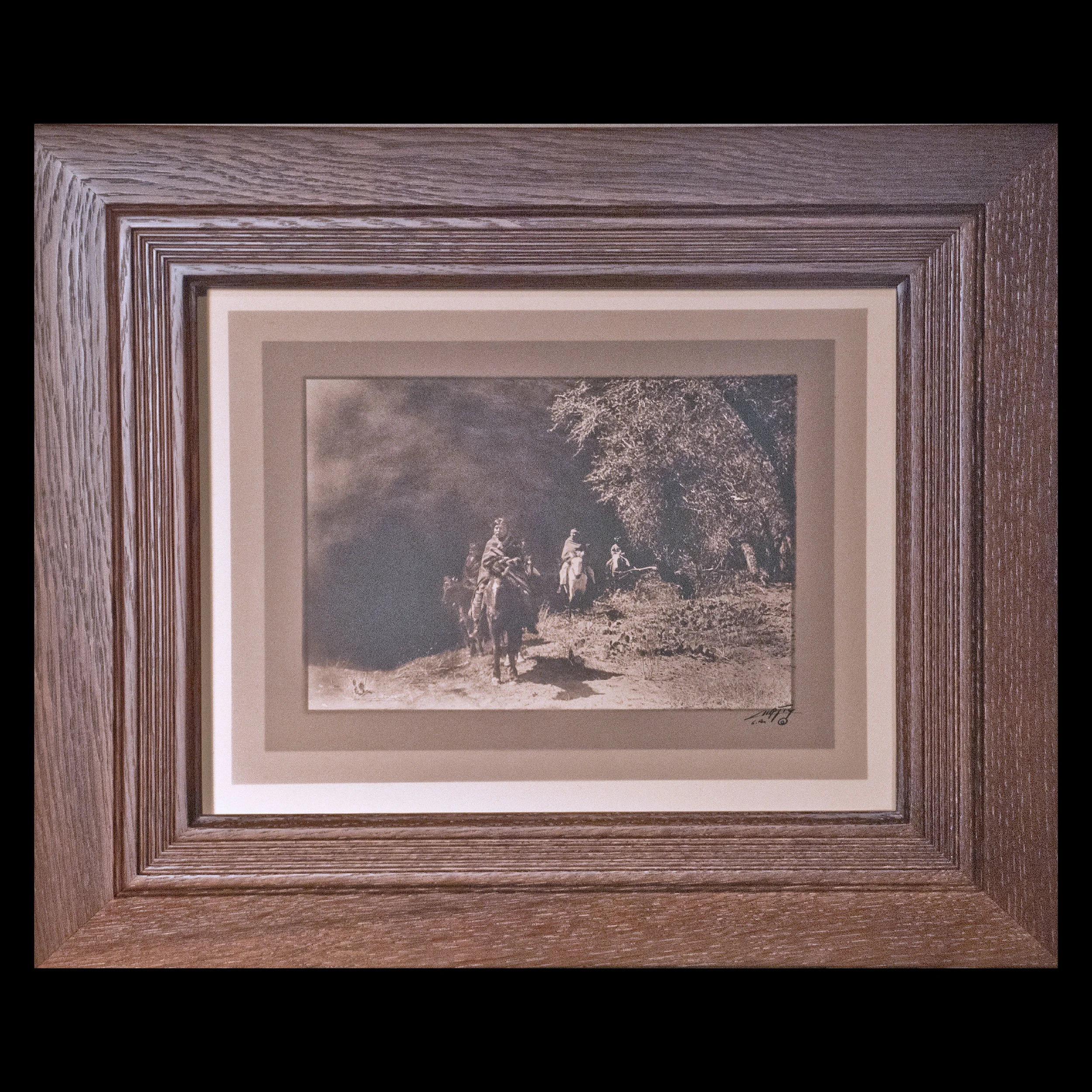 "Out of the Darkness" Border Print