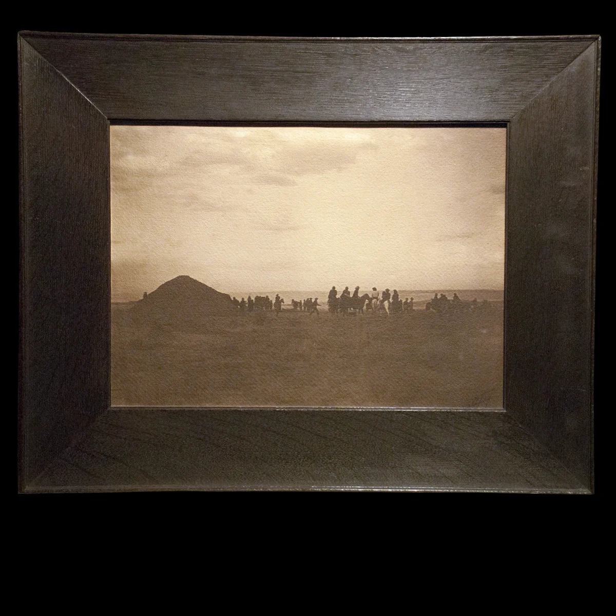 "Yebichai Hogan - Navajo" Platinum Print 11 3/4 x 15 1/2 (ZLRM 21129)