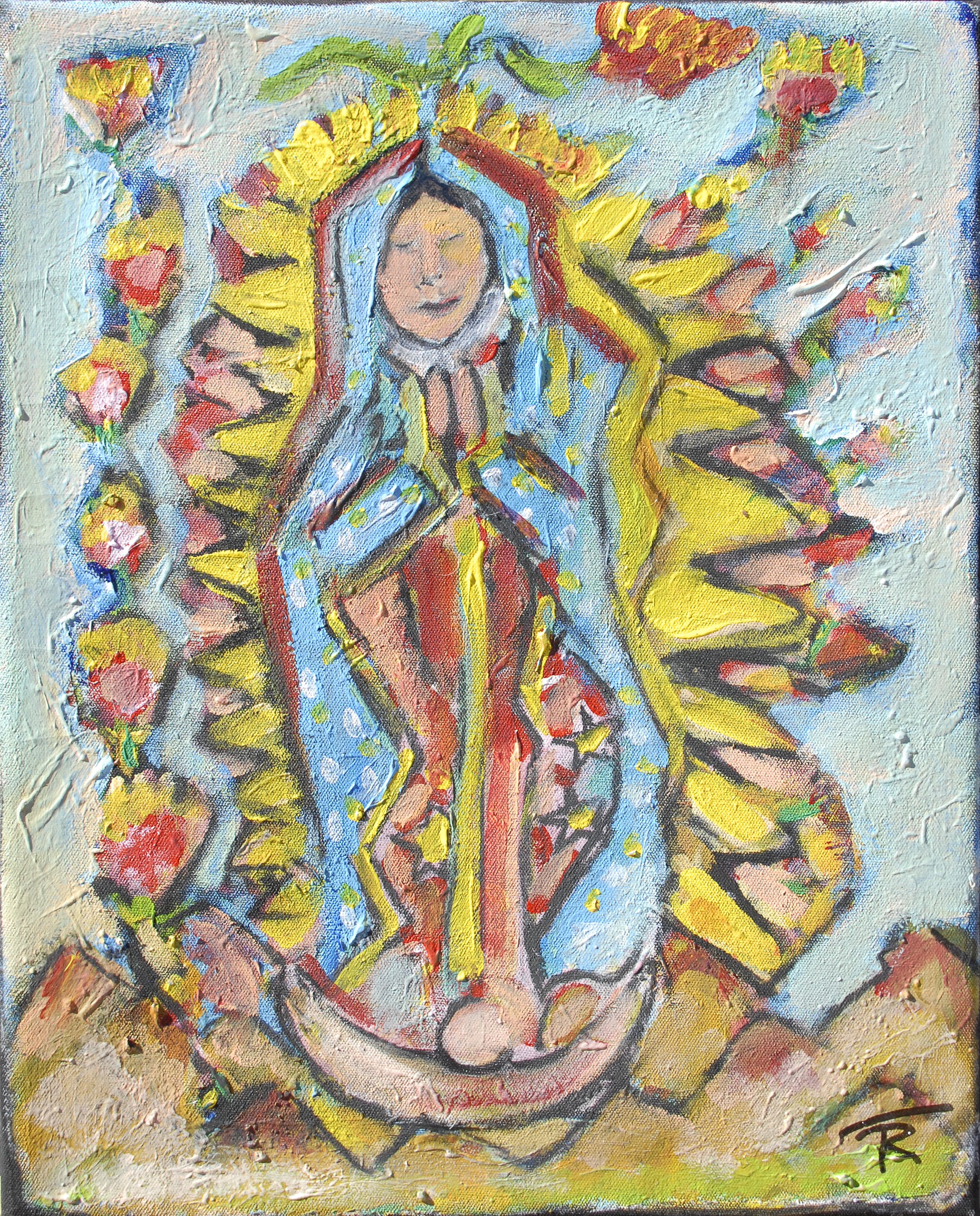 "Our Lady Of The Painted Desert"  19.5x16  $1400