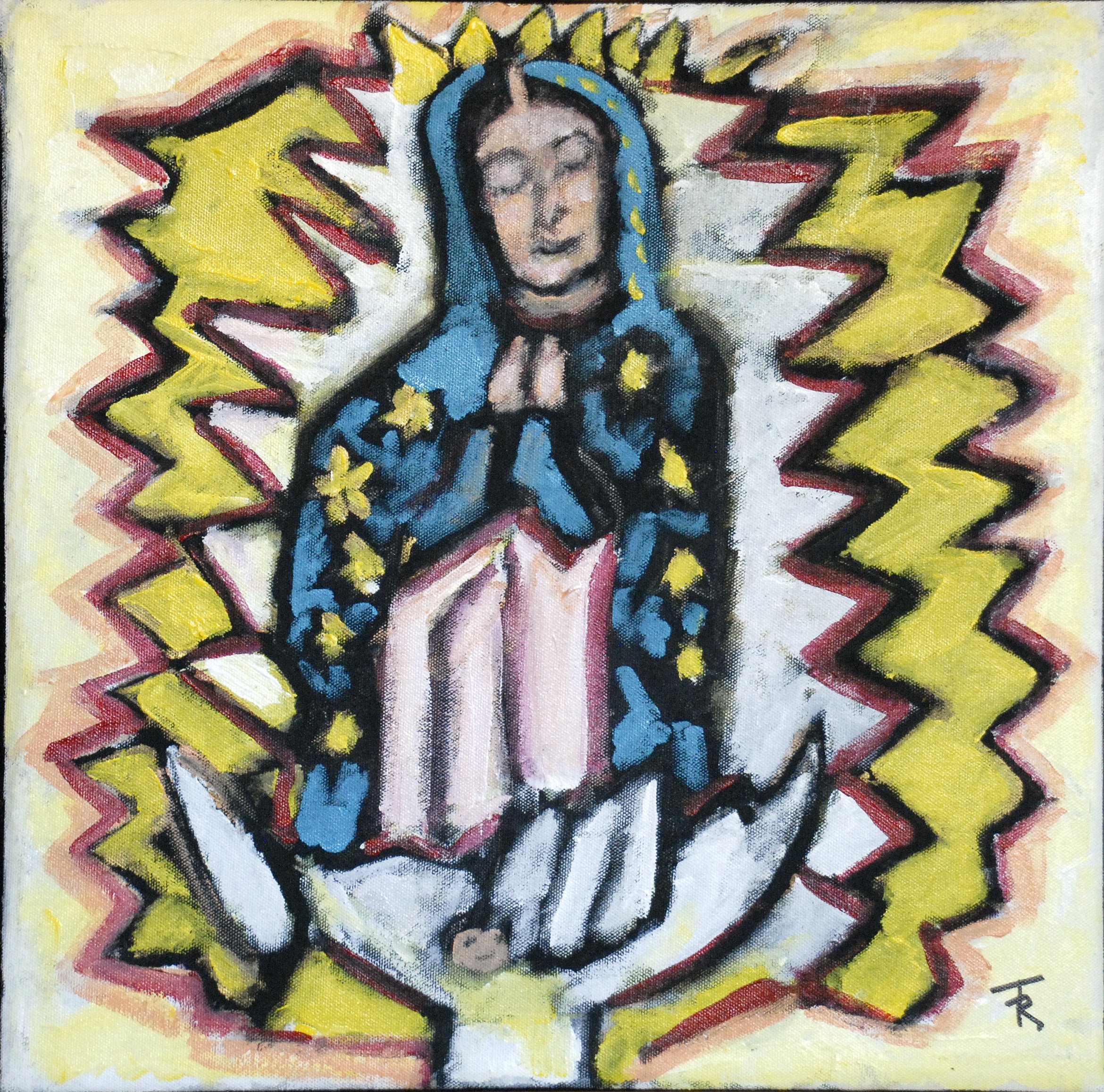 "Our Lady of The Light"  16x16  $2800