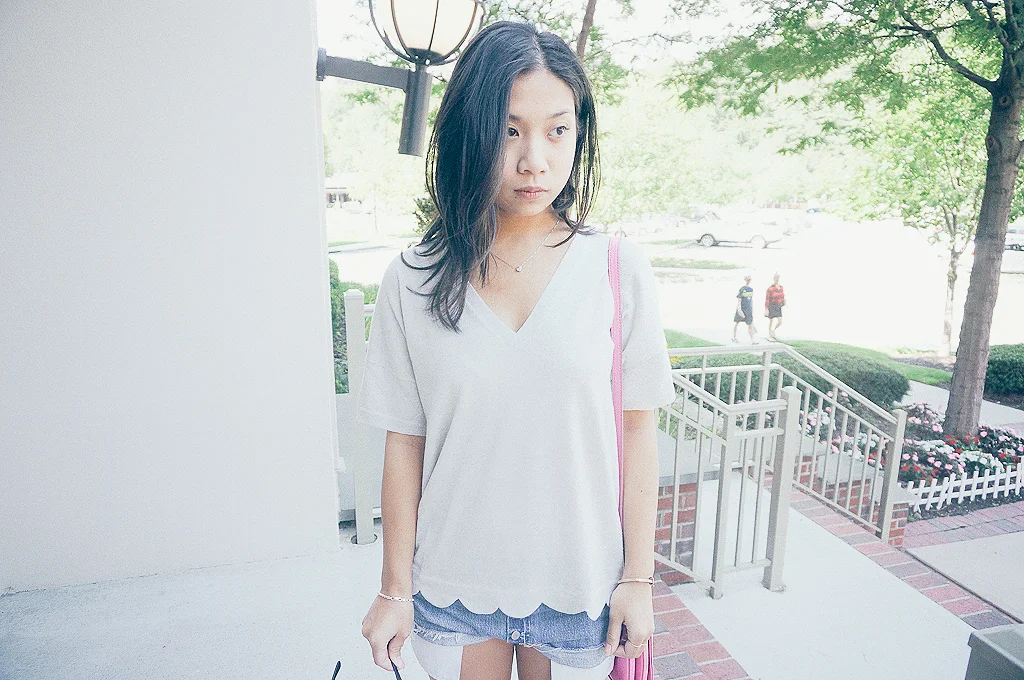 Back in NJ for Labor Day Weekend. My little sister's hangry face. 