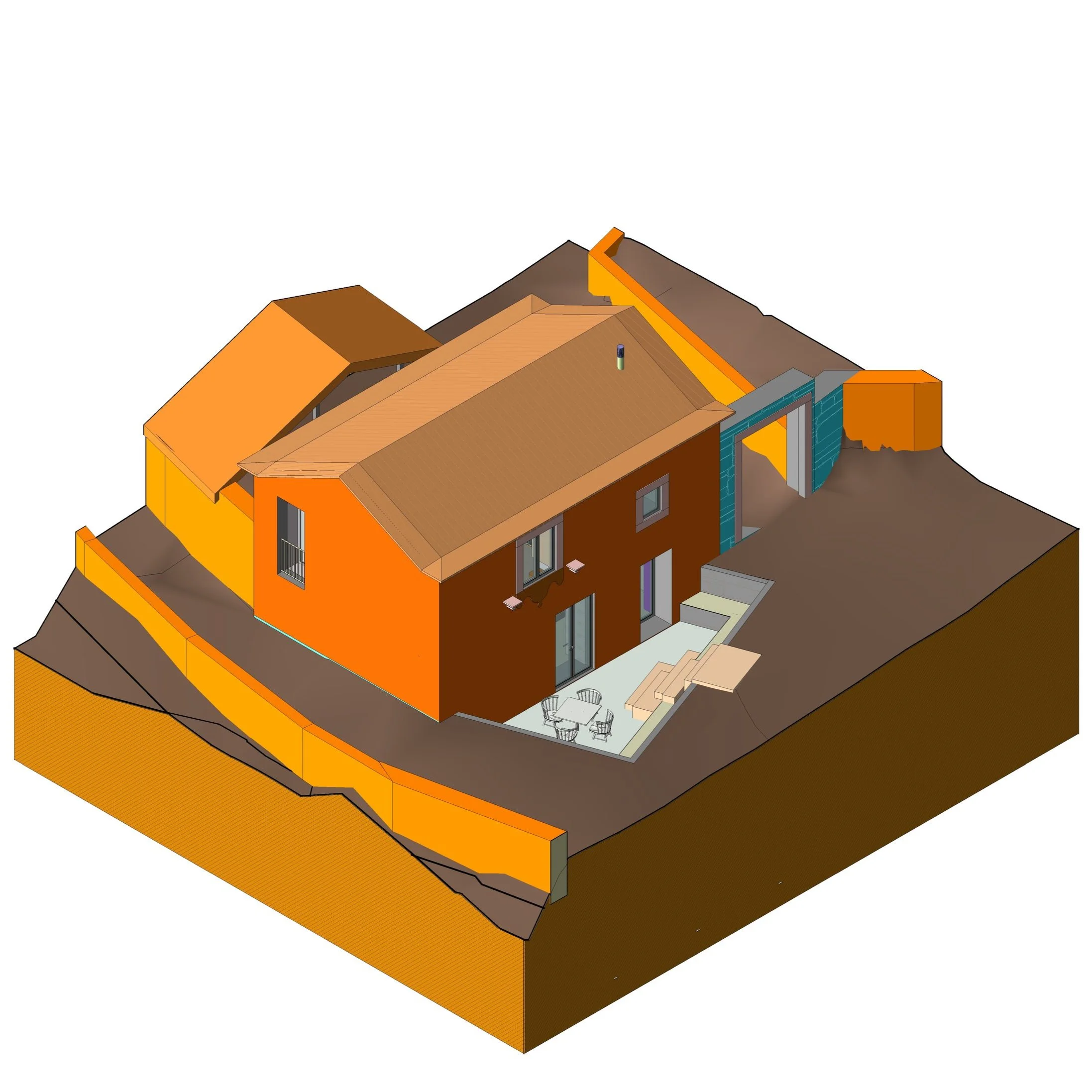 Sabuguinho | Construção | Evolução
