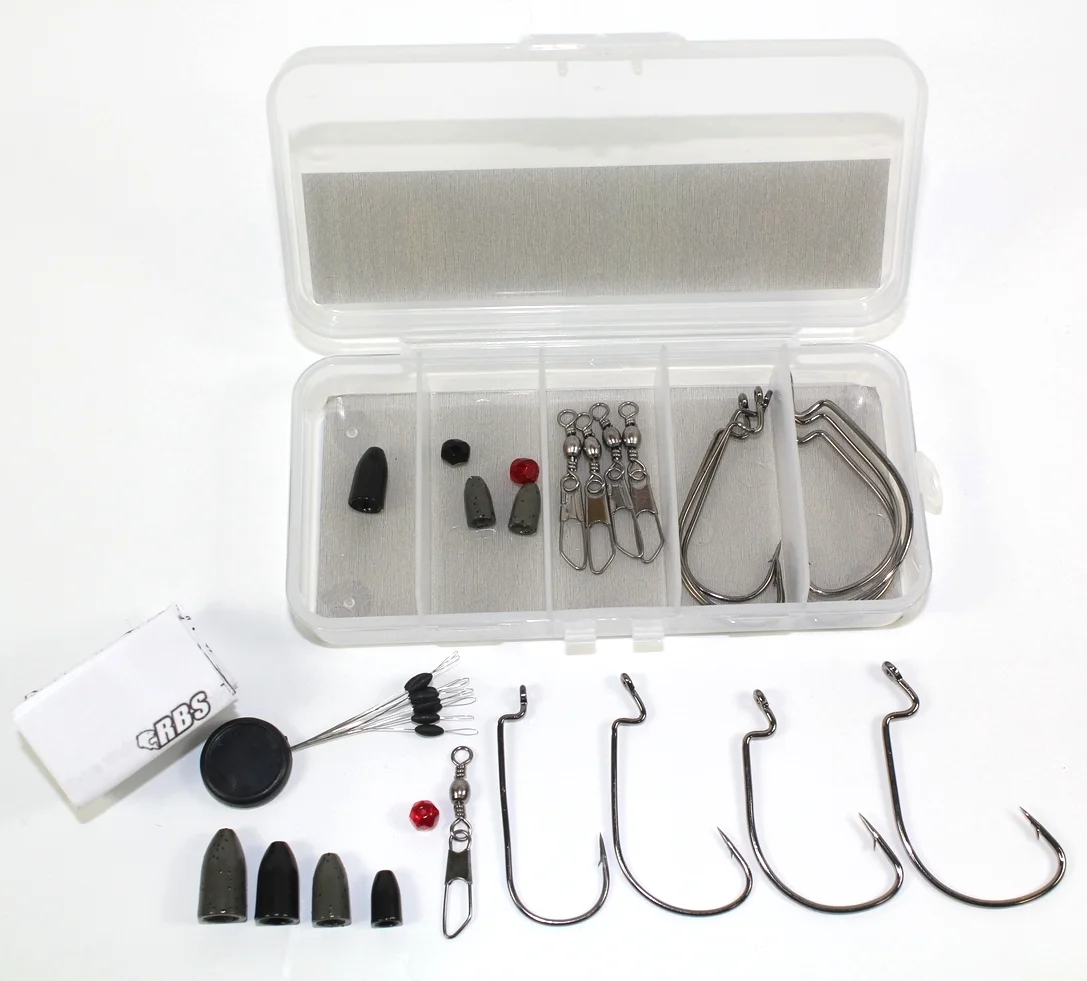 Tungsten_kit_Terminal_tackle_sinkers_hooks_weights