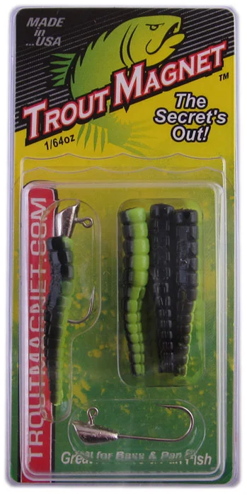 Trout Magnet 9 pc Packs 1//64oz Glow in the Dark