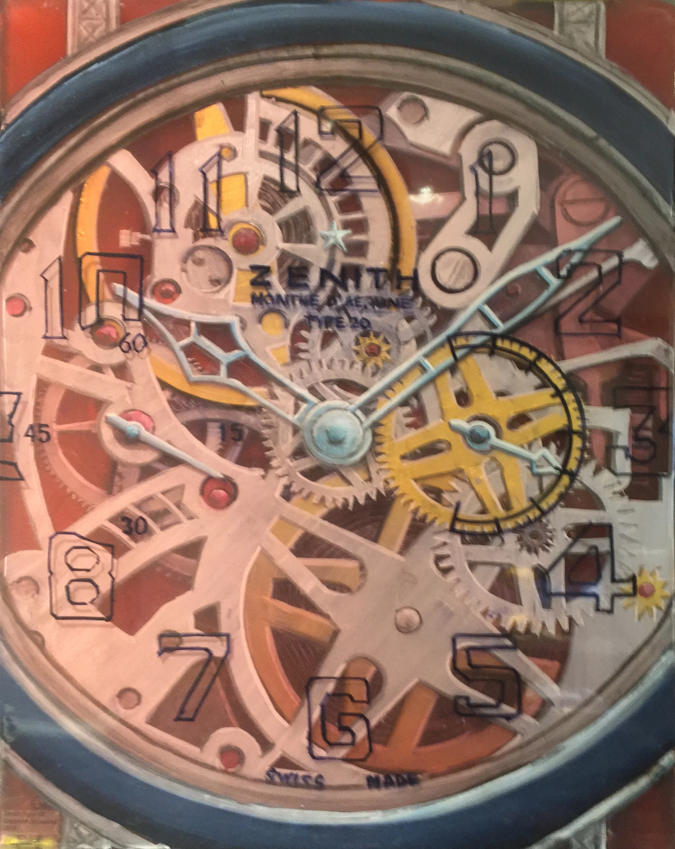 Zenith Pilot Type 20 Squelette