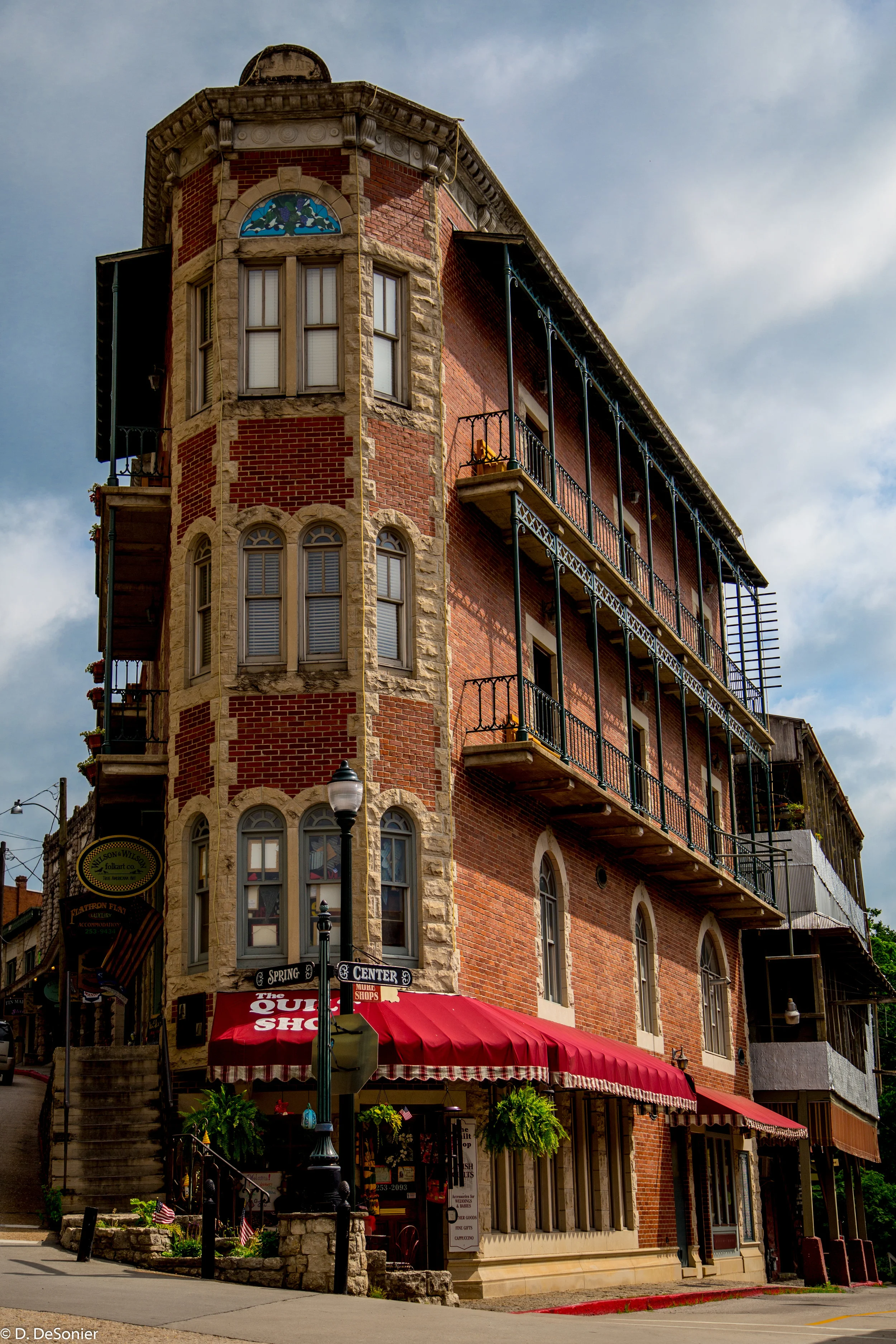 historic Eureka Springs, AR.