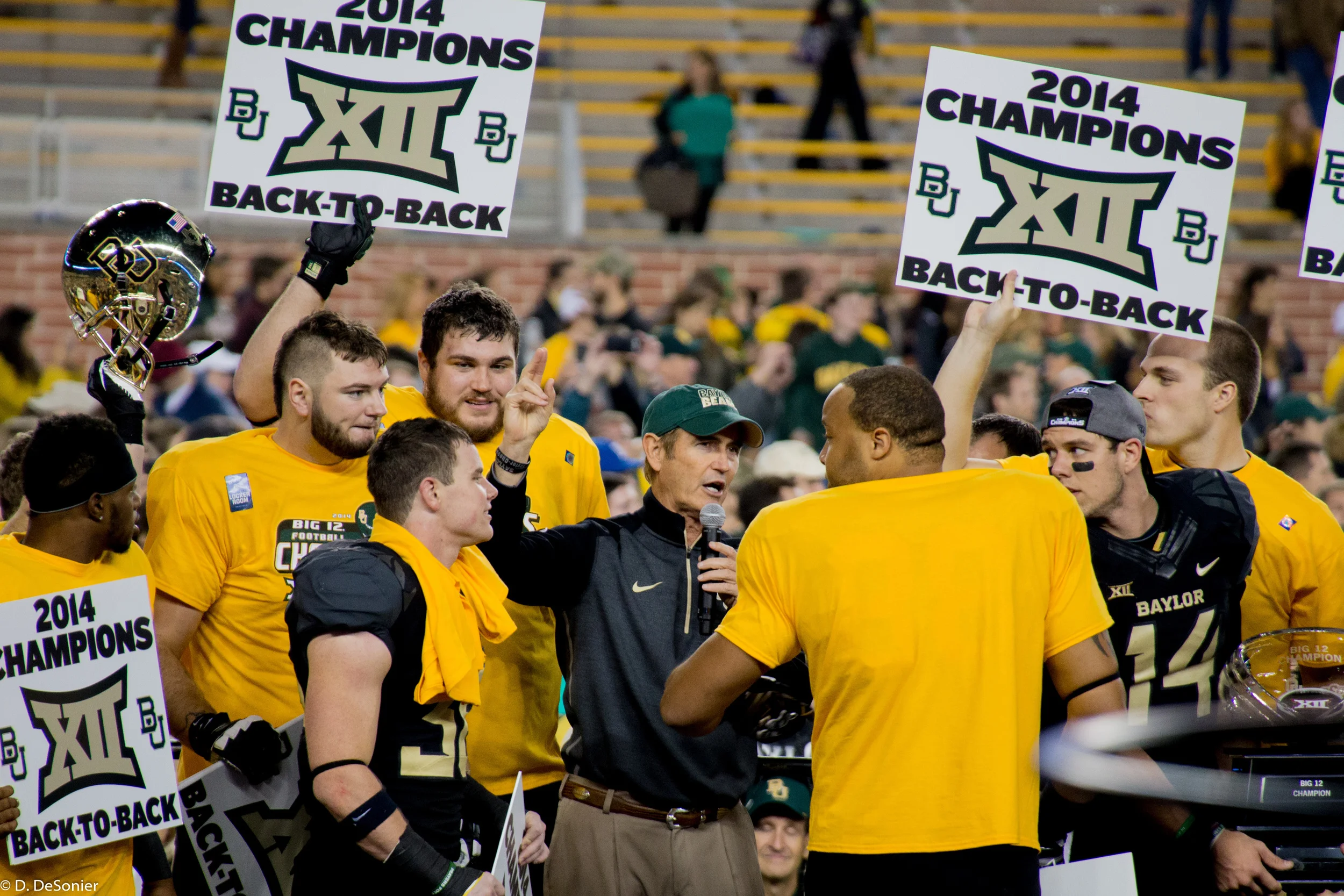 Big 12 champs -- second year in a row!