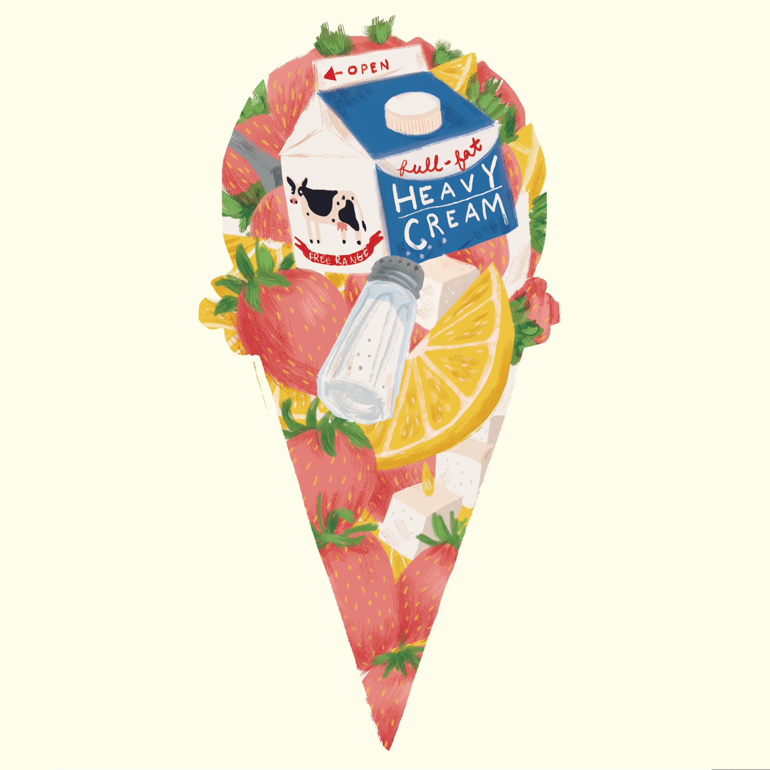 Strawberry Ice Cream