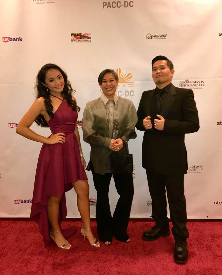 Singers Katrina Manabat, Bambi Manalang, and Michael Goyone.