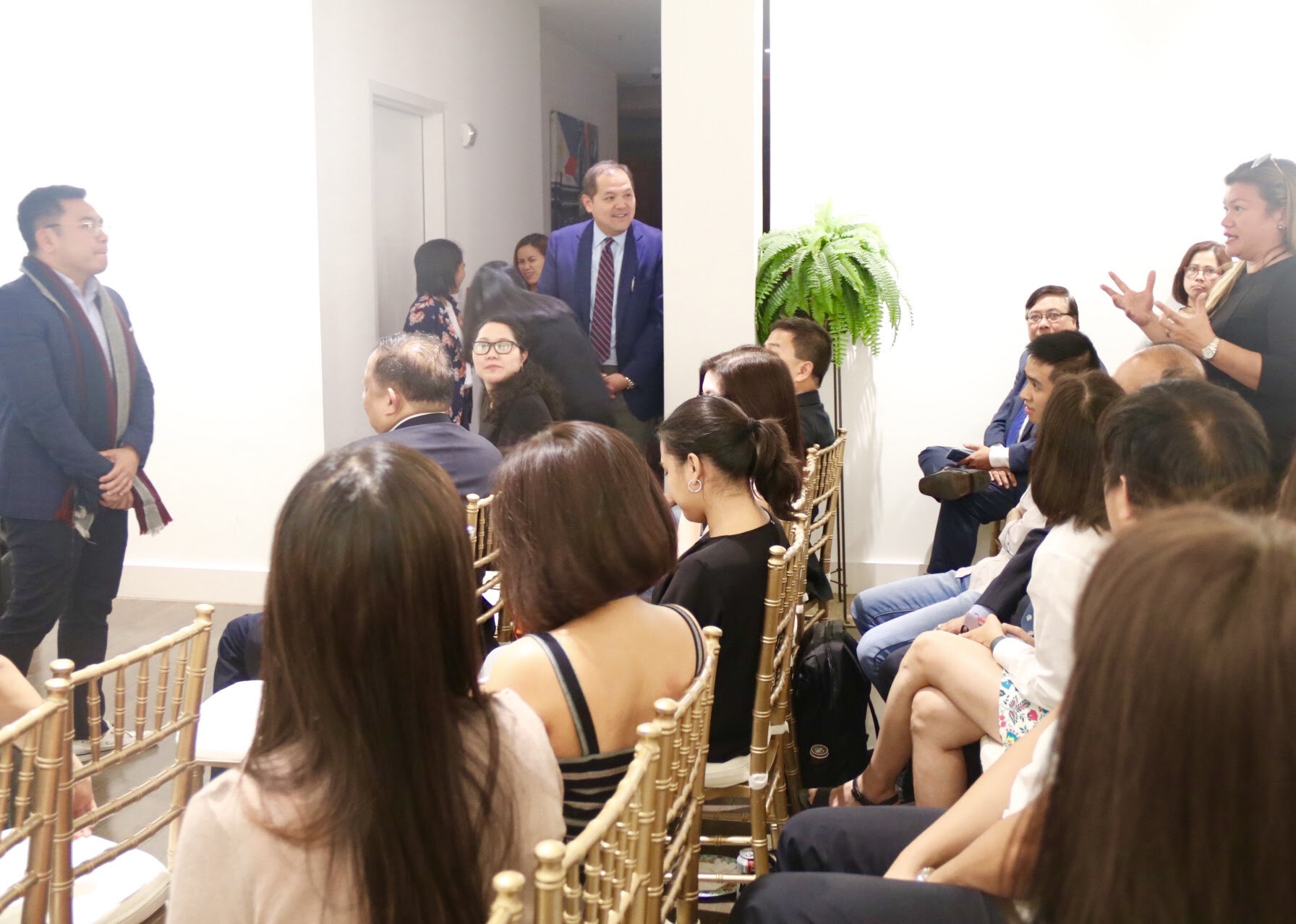 A brief Q&A session followed Mr. Abrea’s presentation.