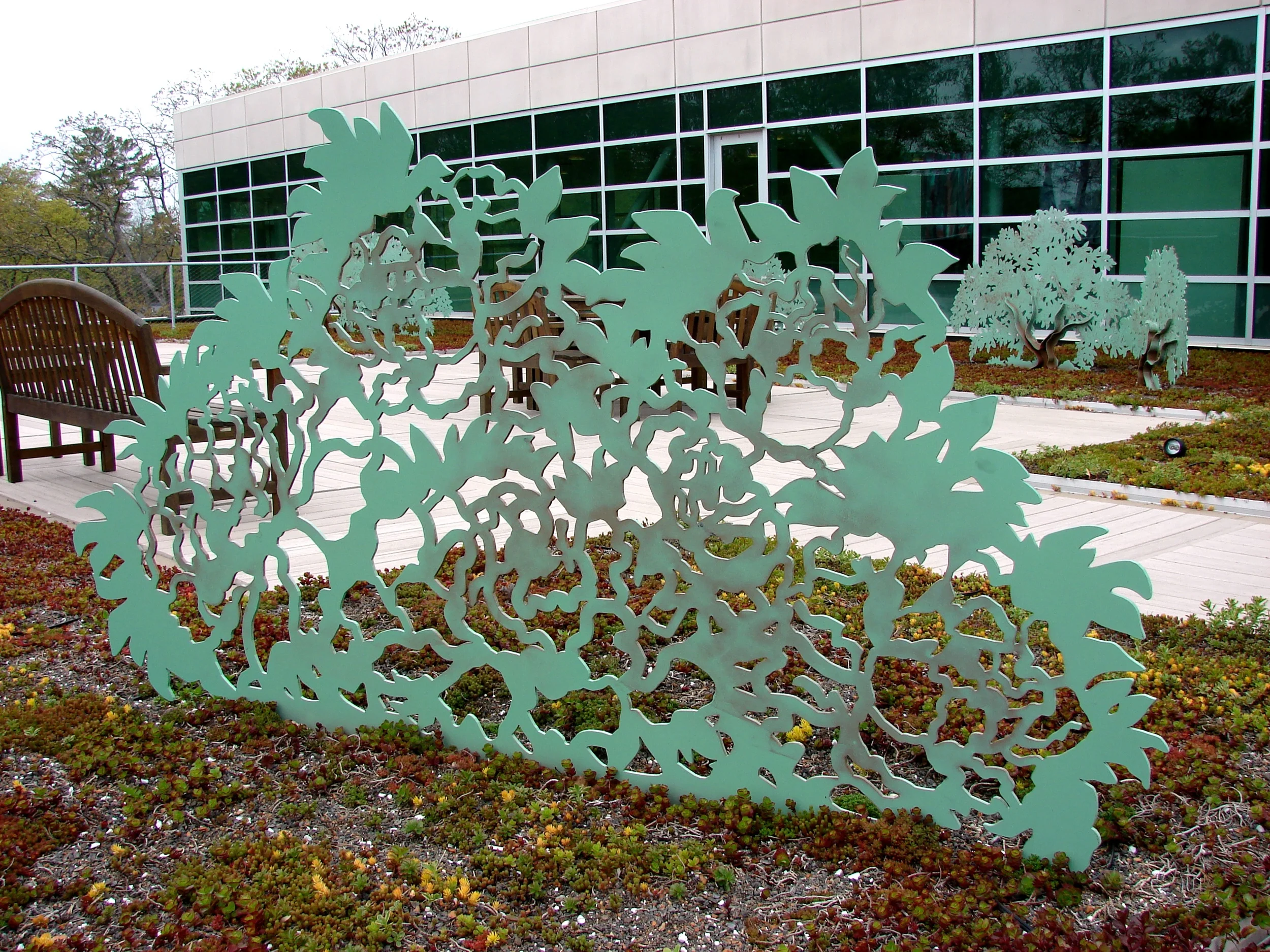 Flower Design Panel - 4' h x 7' w 