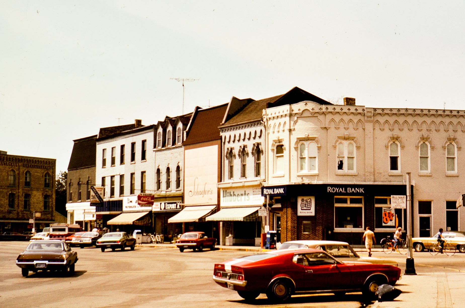 Photo Royal Bank in Downtown Goderich in 1976 Courtesy of Glenn  Rittinger.jpg