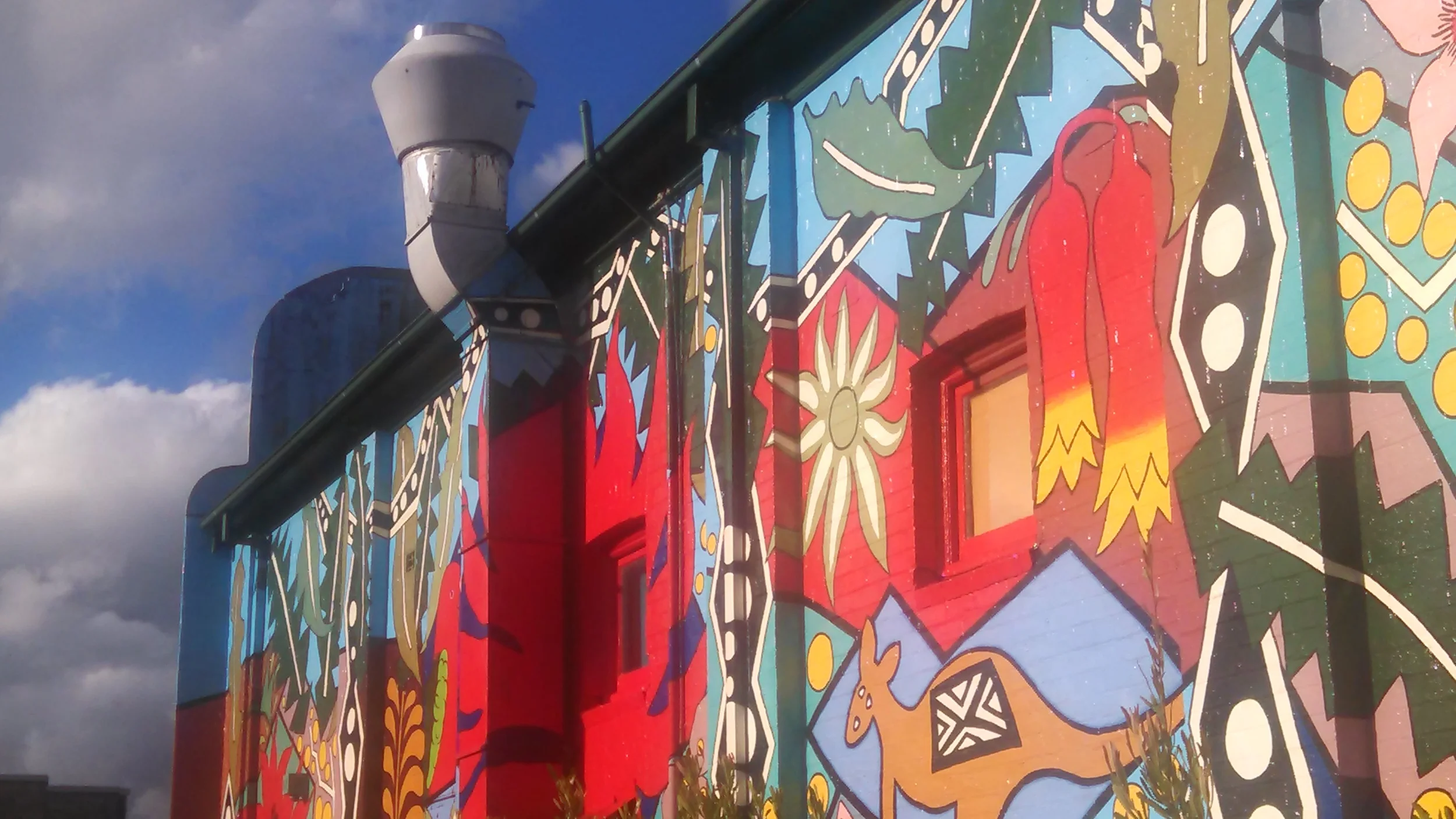  Blackheath (40 mins from Leura) wall art.