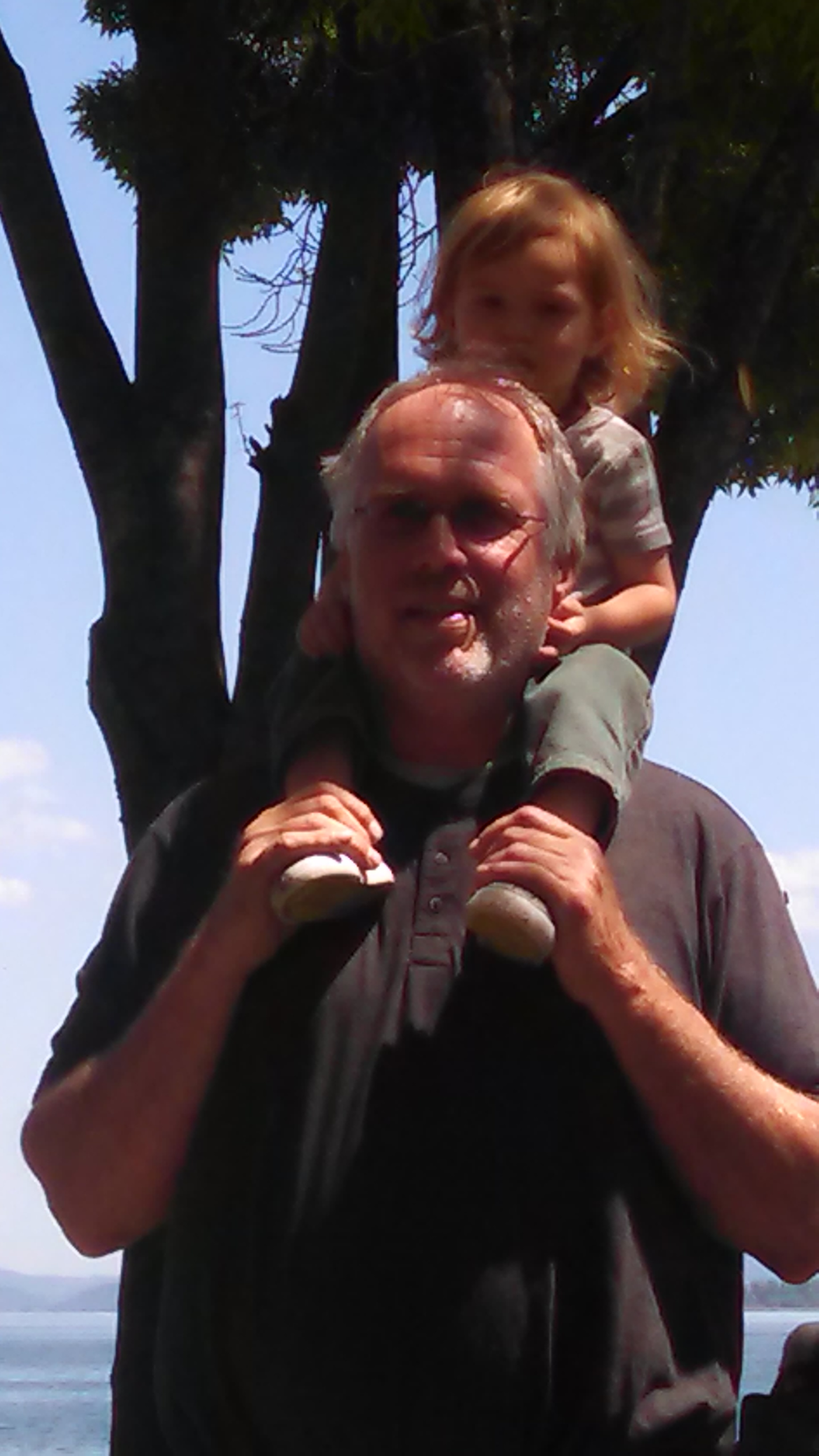 Noah and Grandpa. May 5, 2015.