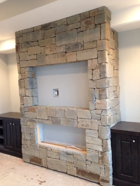 Fireplaces: Natural & Manufactured Stone — River City Rock Products