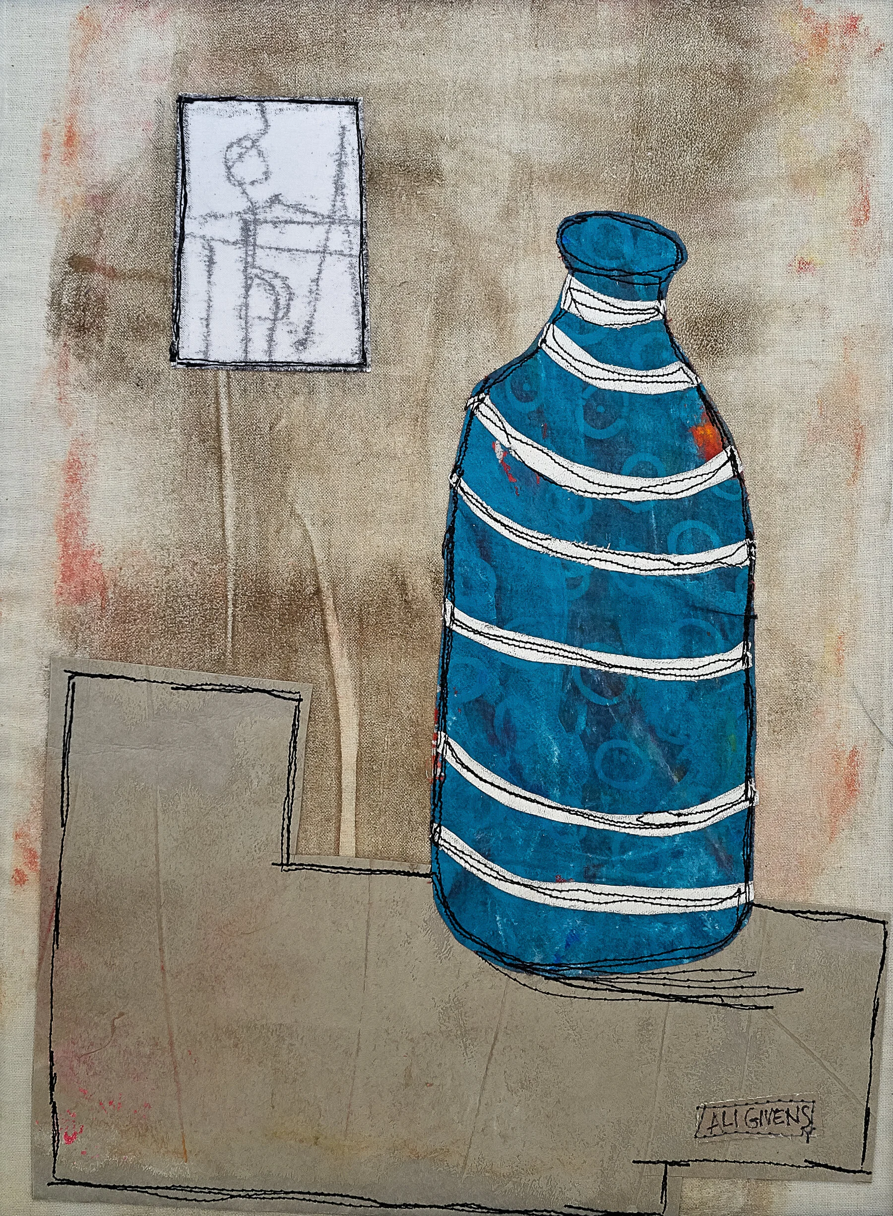 BLUE BOTTLE, [10x13], 2019