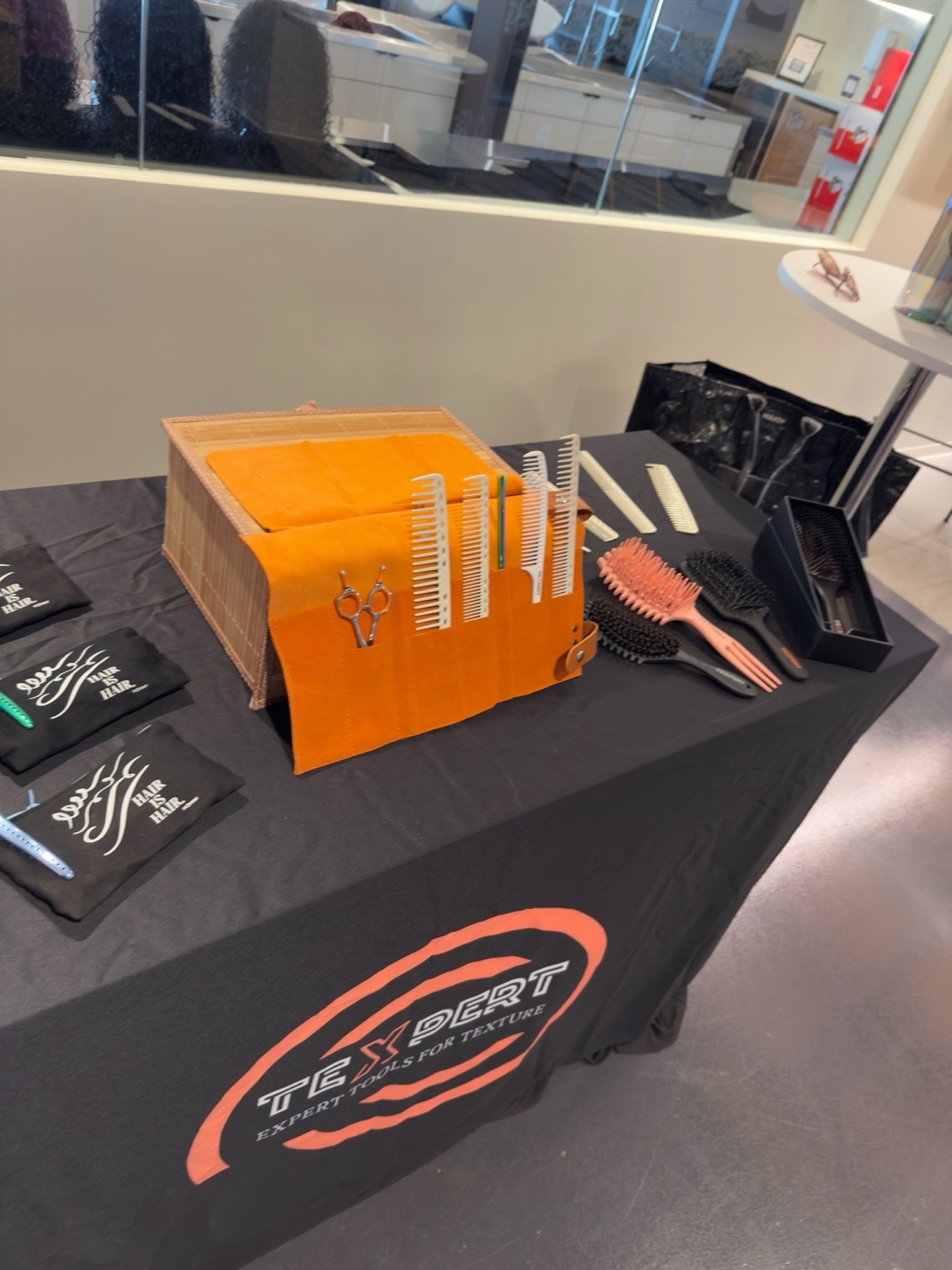 Your kit should reflect your craft.
Our full @texpertcollective lineup gives stylists everything they need to work seamlessly with texture.

Shears, combs, brushes, sectioning tools&mdash;clean, intentional, pro-grade.
Tools that elevate every servic