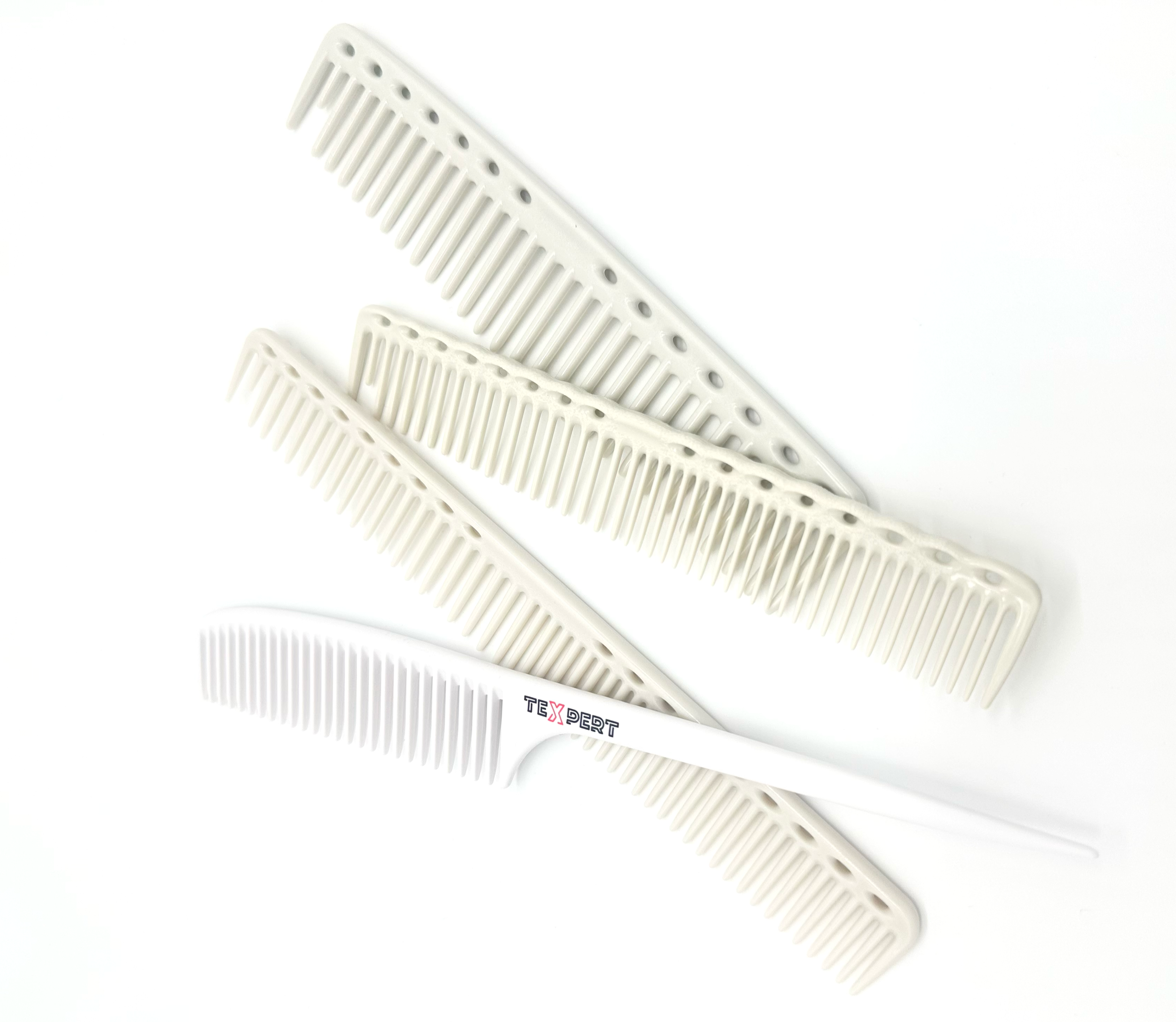Texpert Combs Bundle (Slimmy, Fatty, Shorty, & Detailing)
