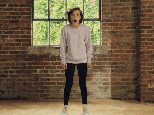 Excited Millie Bobby Brown GIF by Converse-downsized_large (3).gif