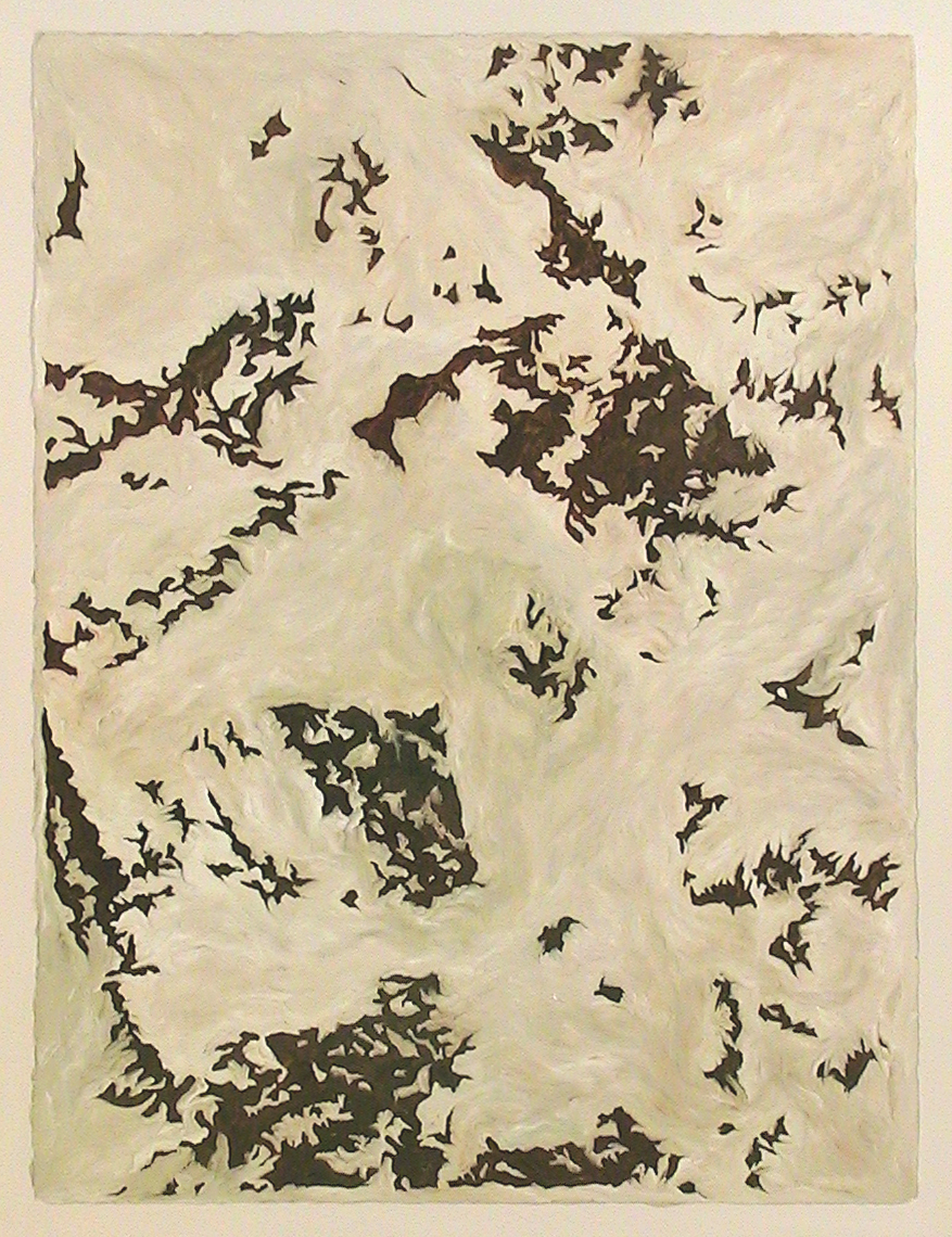 August One oil on paper 30” x 22” 2006