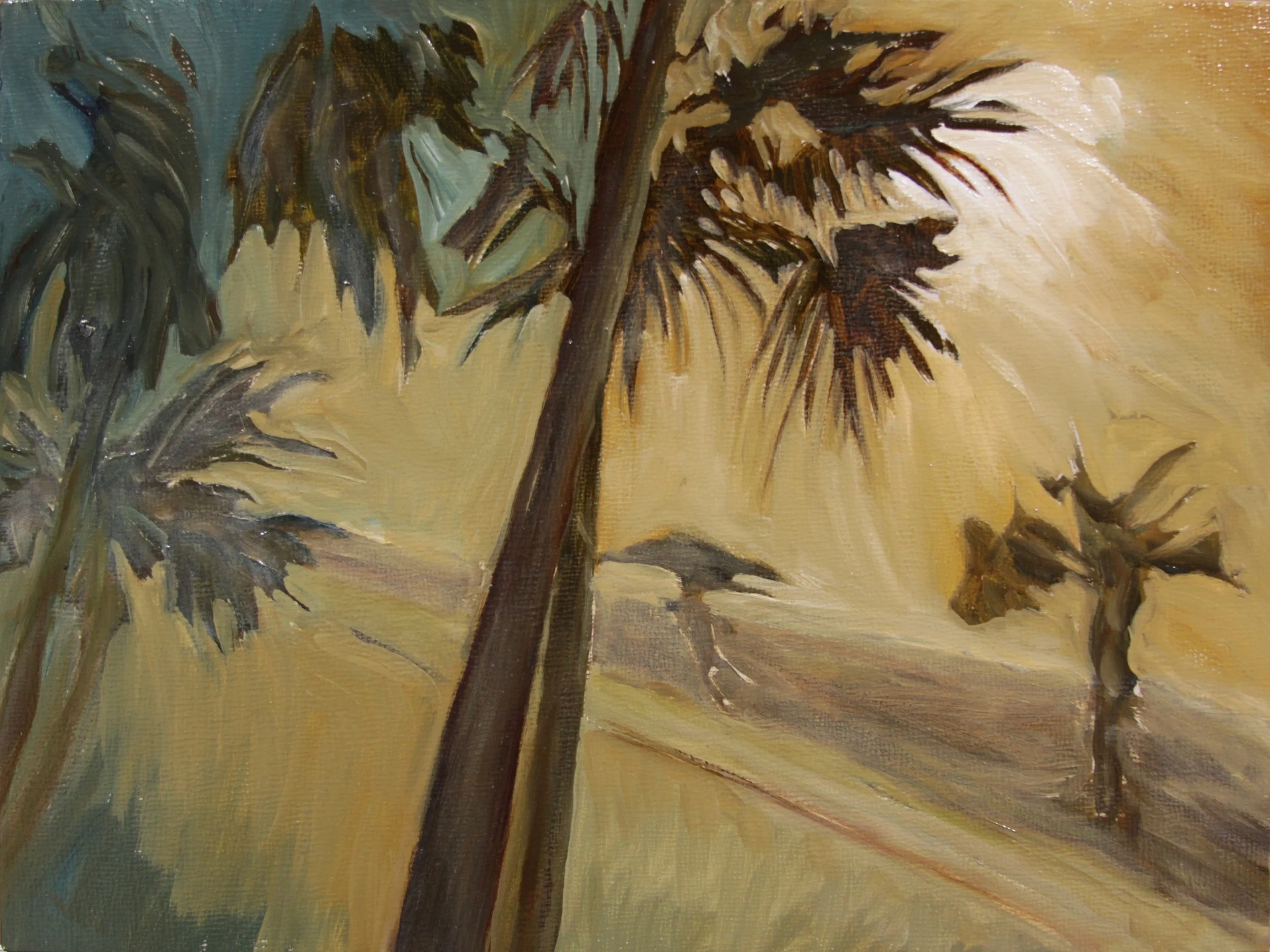 Galveston 3 oil on canvas panel 9” x 12” 2012