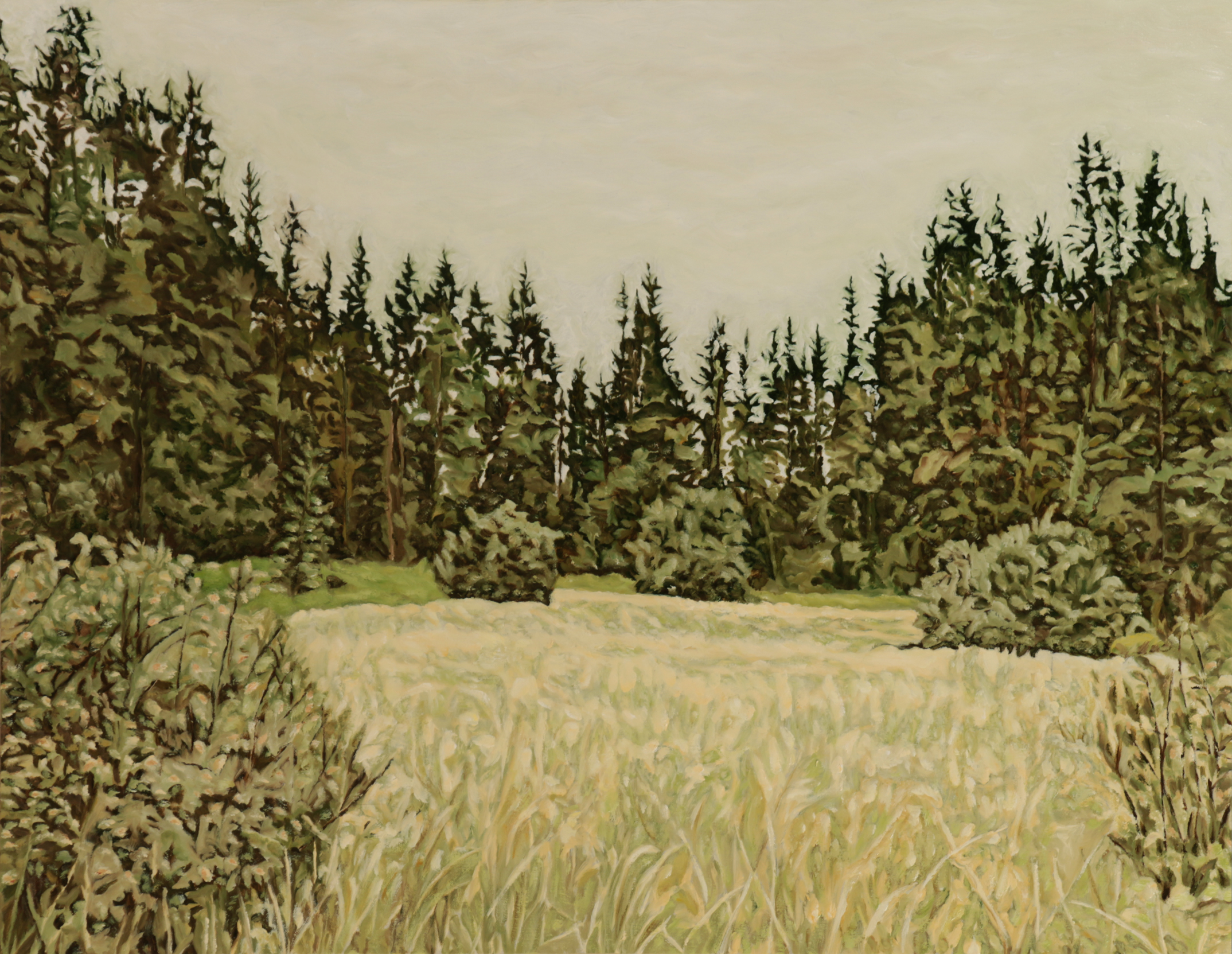 GSL 9 oil on canvas 36" x 28" 2018