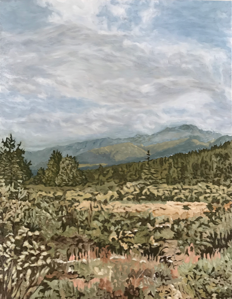 GSL 11 oil on canvas 36" x 28" 2019