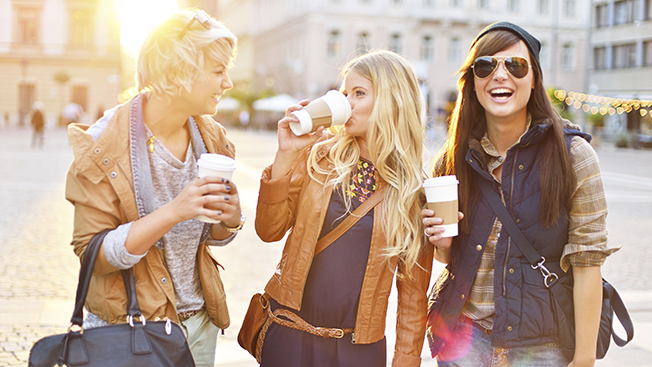Studies show that Millennials like to drink coffee. Serious.