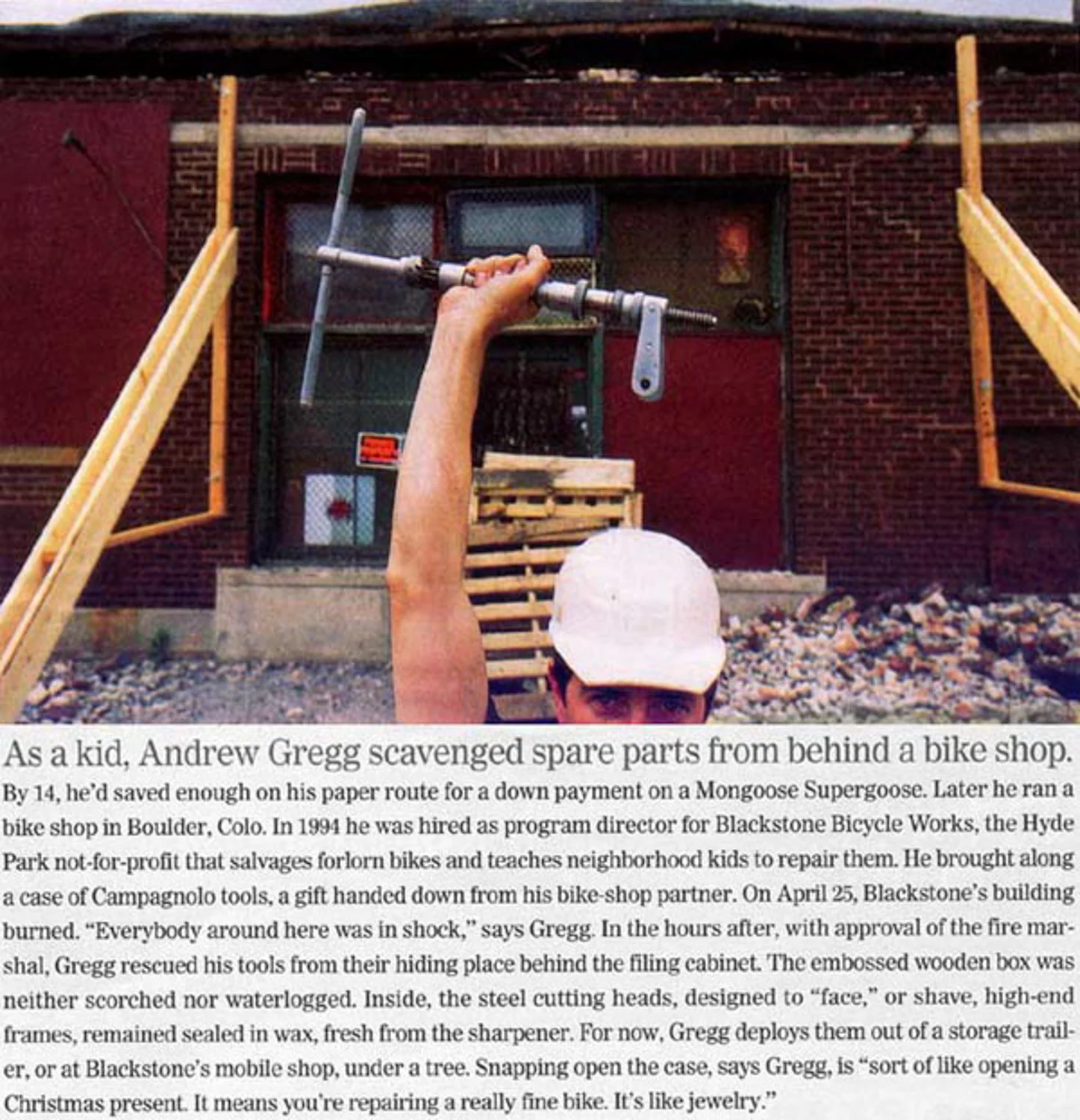 CHICAGO TRIBUNE MAGAZINE - 2001