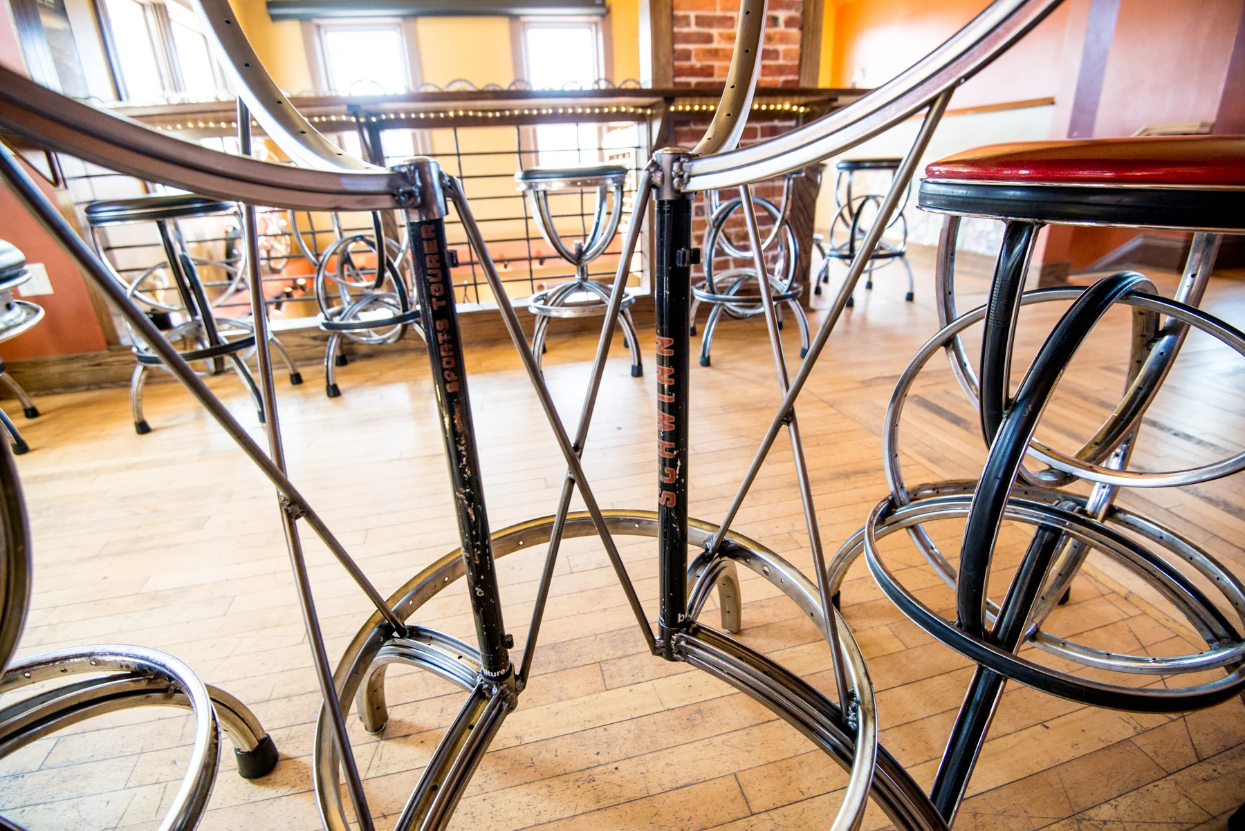 Brew House Extended Bar Height table