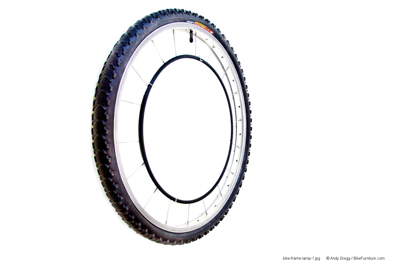 IKEA Volda Bicycle Mountain Bike BMX Tyre Mirror Kids Room Decorator Mirror 49cm