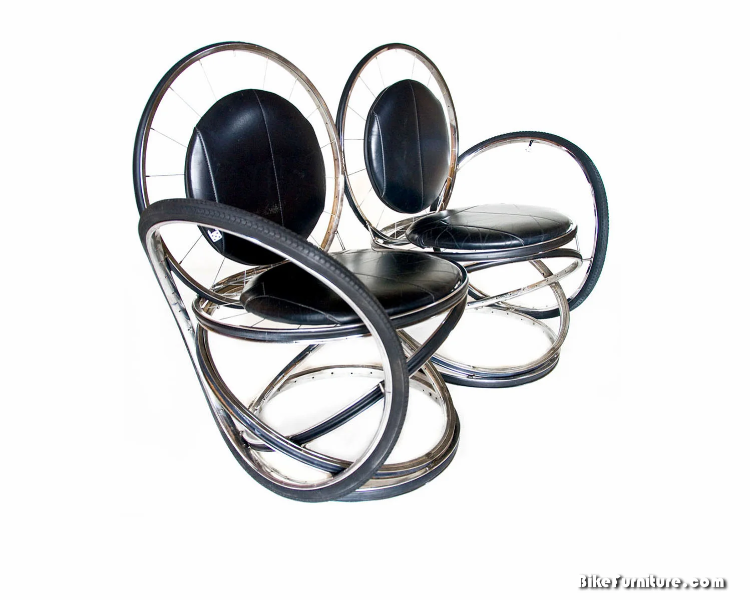 Modulus Love Seat Bench — Bike Furniture Design