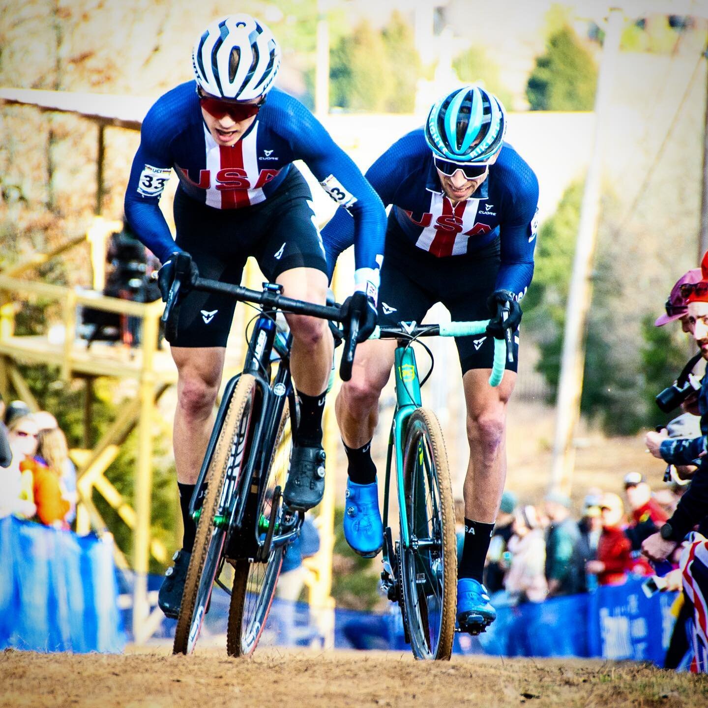 Super cool to witness the rare occurrence of a Cyclocross World Championship in the US last weekend. Good work on the course build @rocksolidtrails ! 
Also, nice to see @oretoshore champ and the youngest ever elite @cswartzz in the mix.
@cxfayettevil