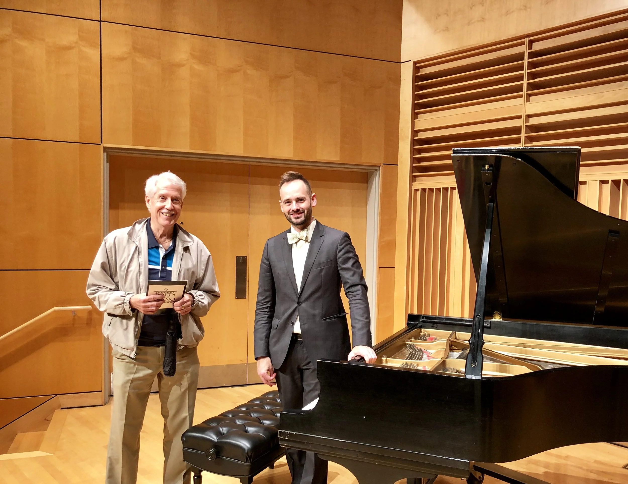 bill hughes taught piano at ISU for 40 years
